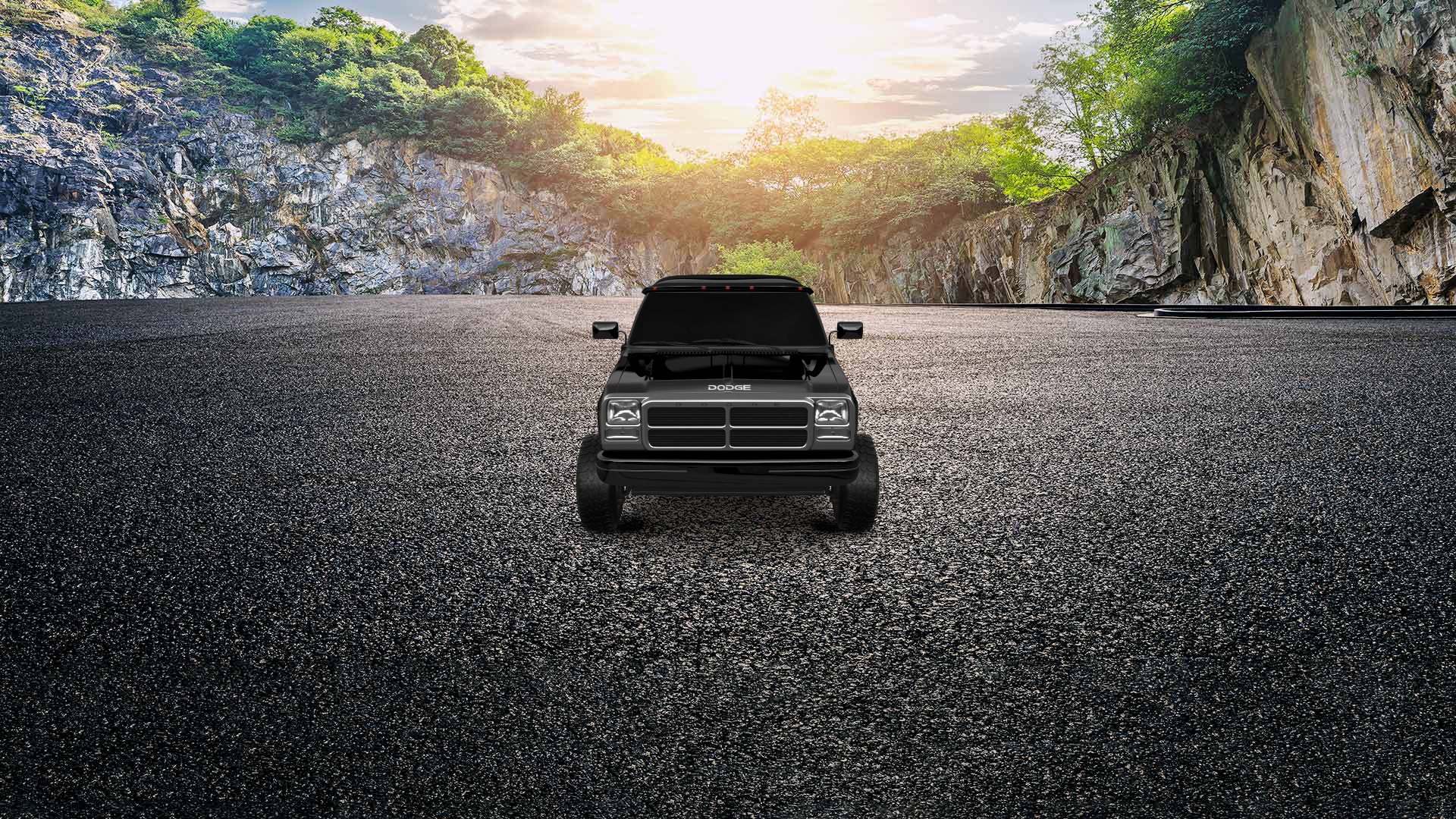 Dodge Ram 2 Door pickup truck 1991