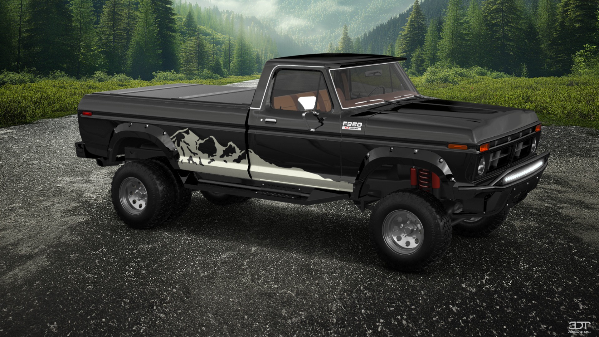 Ford F-350 Dually 2 Door pickup truck 1974