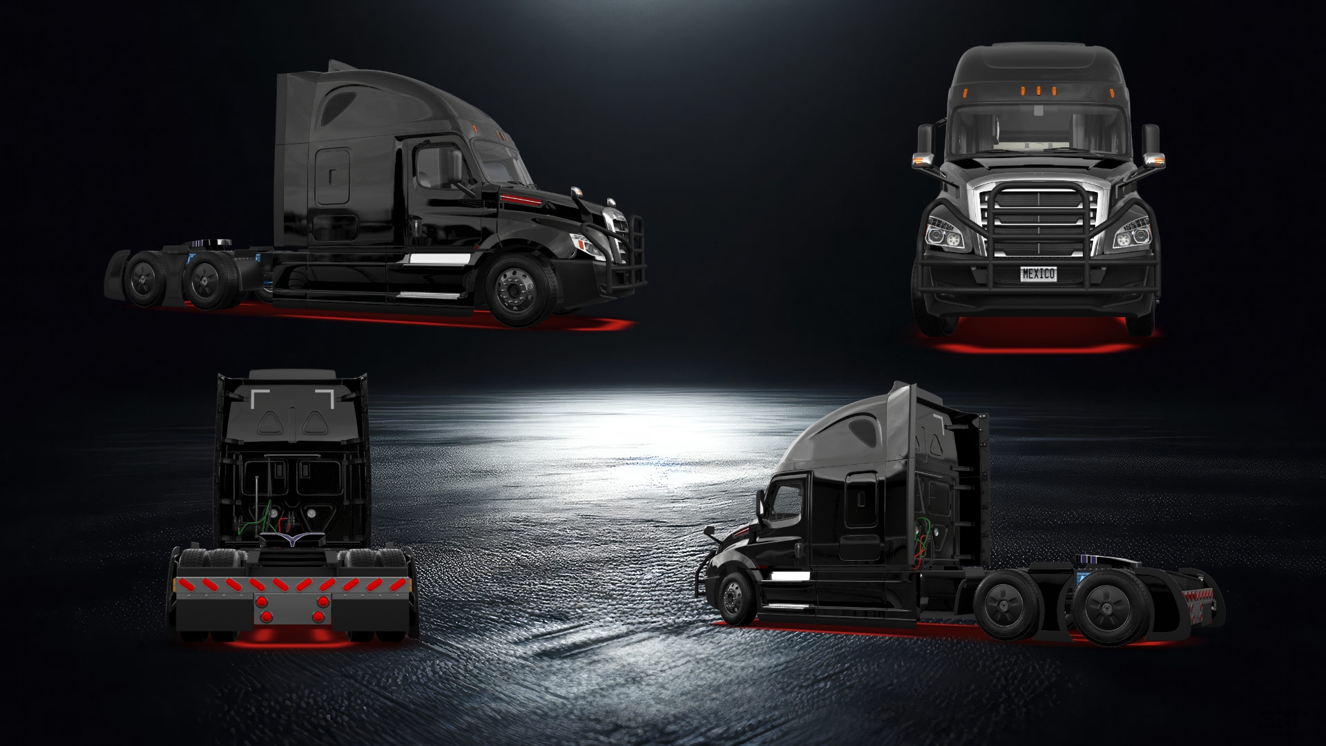 Freightliner Cascadia Sleeper Cab Truck 2018