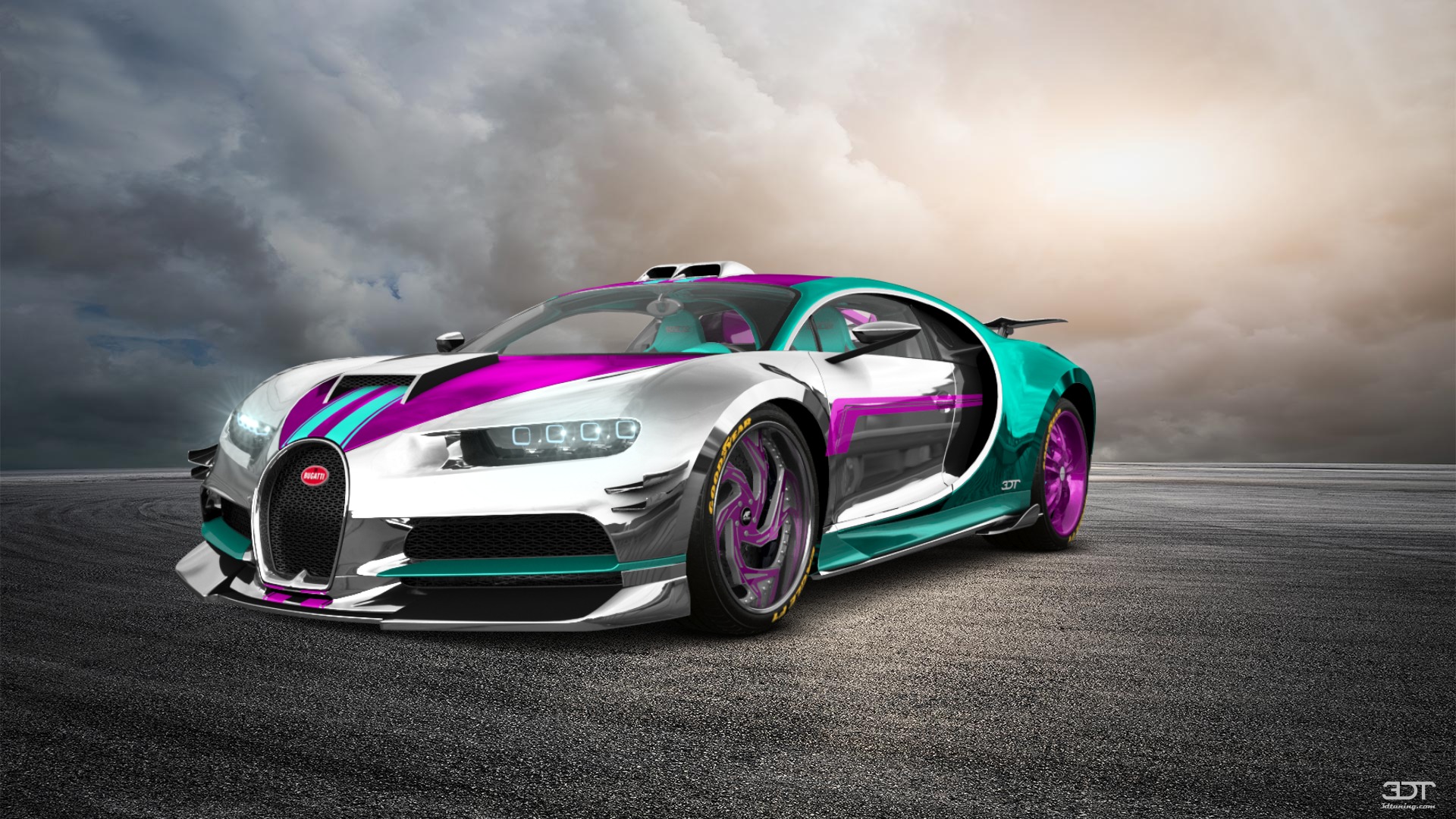 Bugatti Chiron 2 Door Coupe 2016