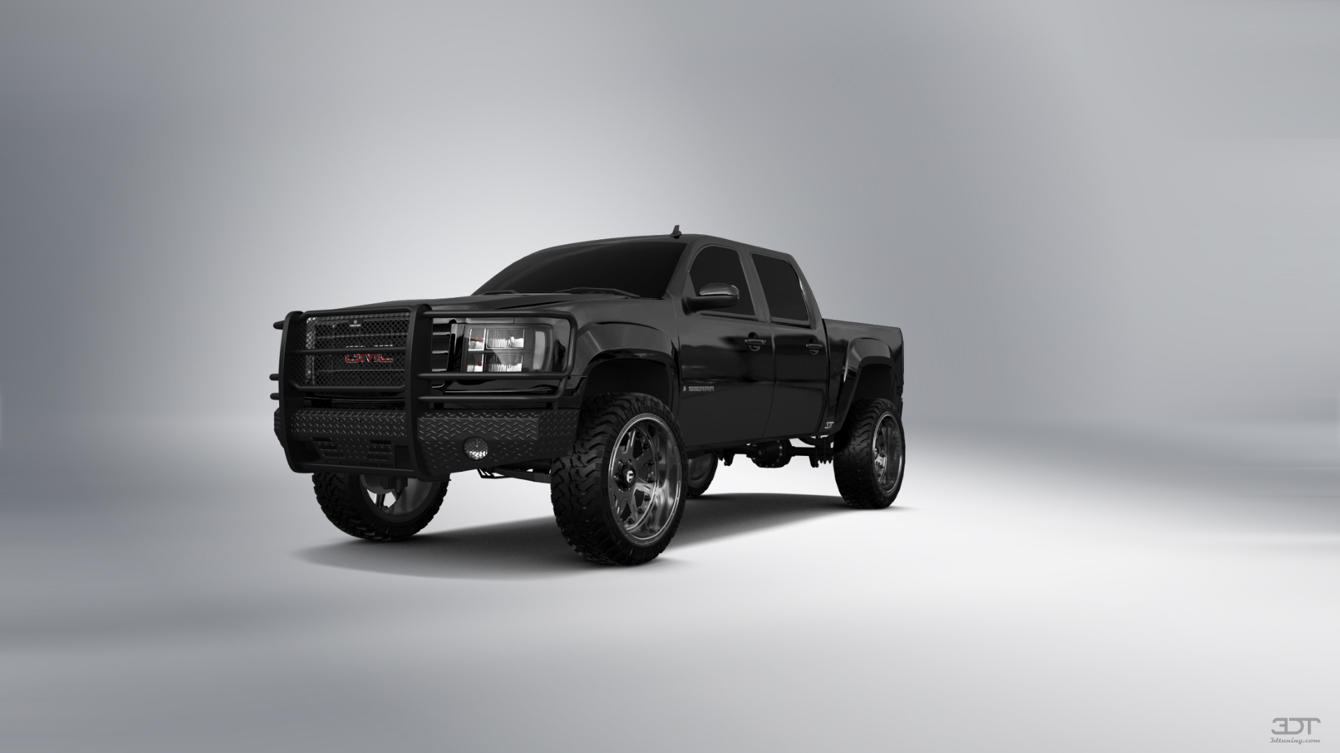 GMC Sierra 1500 Crew Cab 5.8 ft box 4 Door pickup truck 2007 tuning