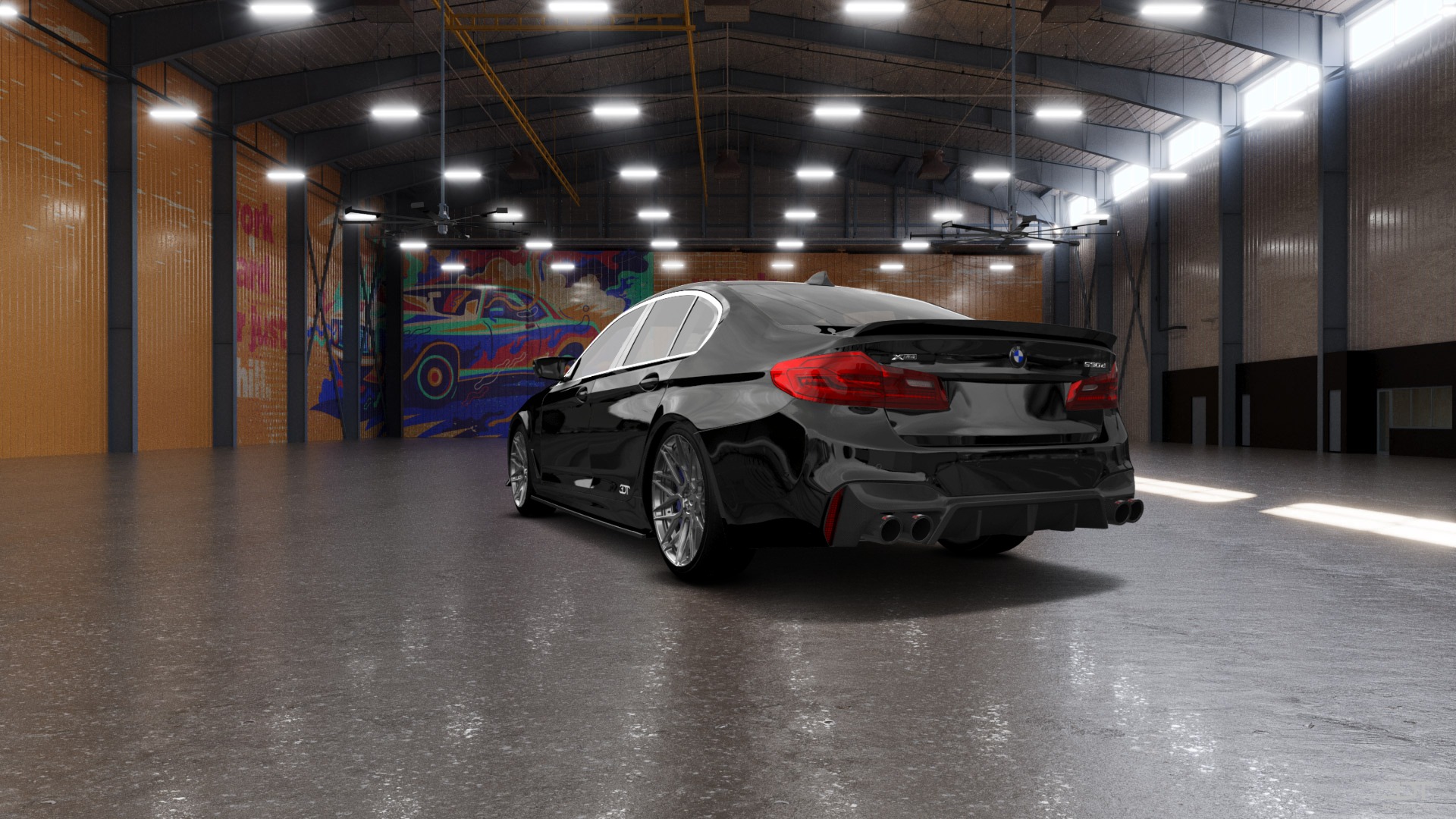 BMW 5 Series 4 Door Saloon 2017 tuning