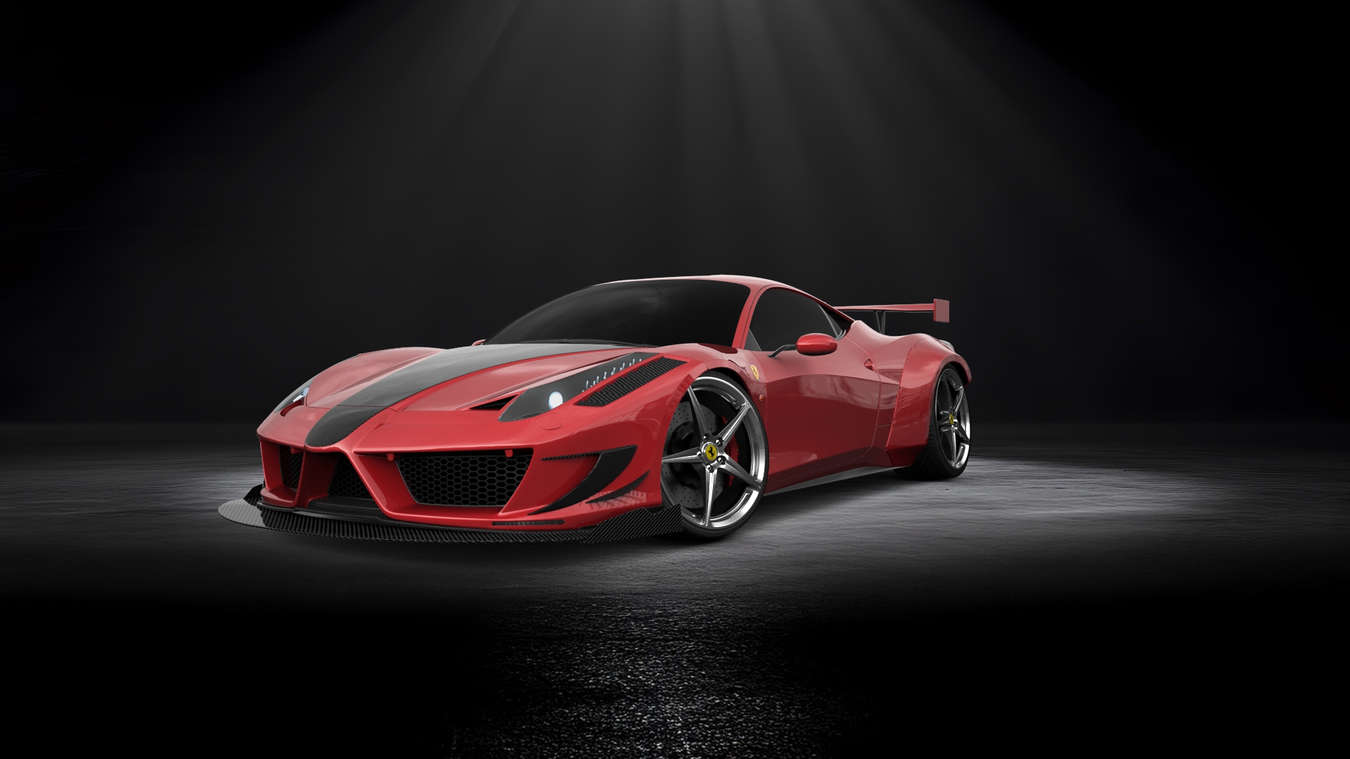 Ferrari 458 Italia 2 door spider 2010 tuning