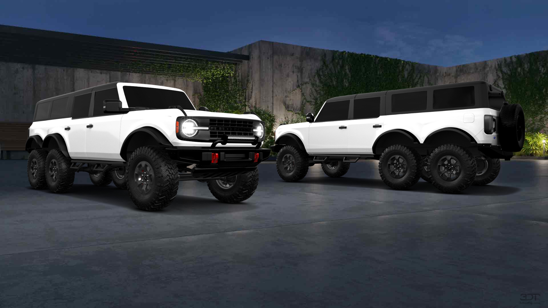 Ford Bronco 6X6 4 Door pickup truck 2021 Images