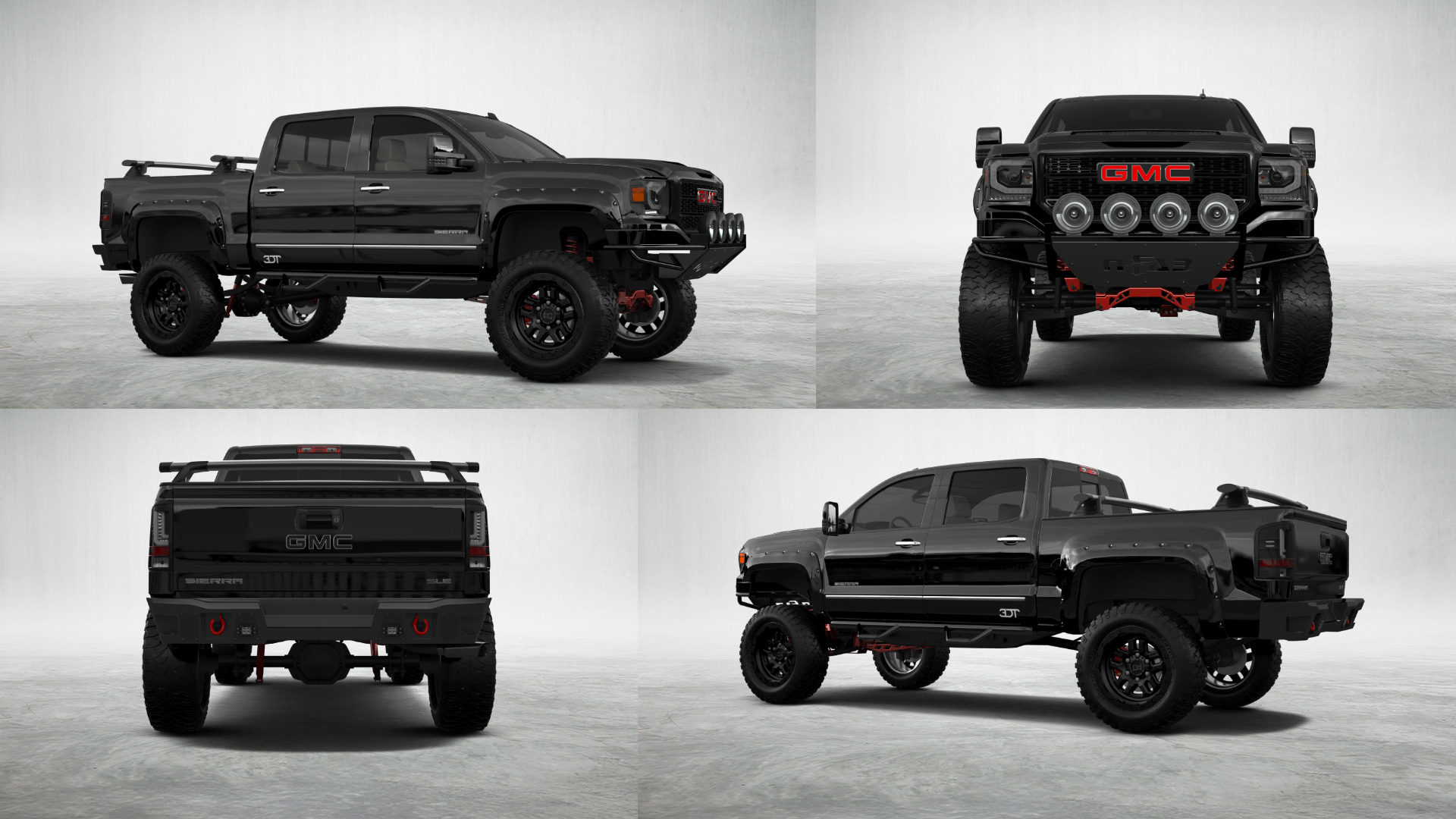 GMC Sierra 1500 Crew Cab 4 Door pickup truck 2016 tuning