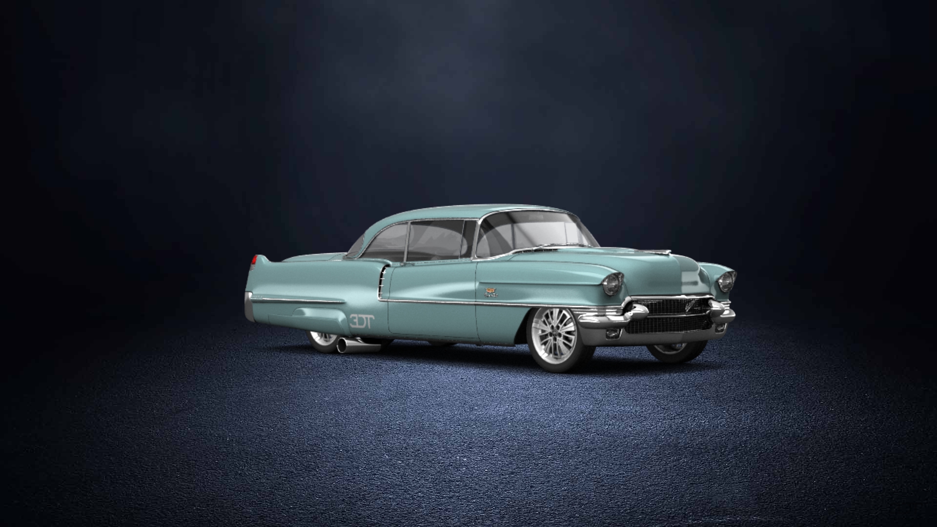 Cadillac De Ville Coupe 1956 tuning