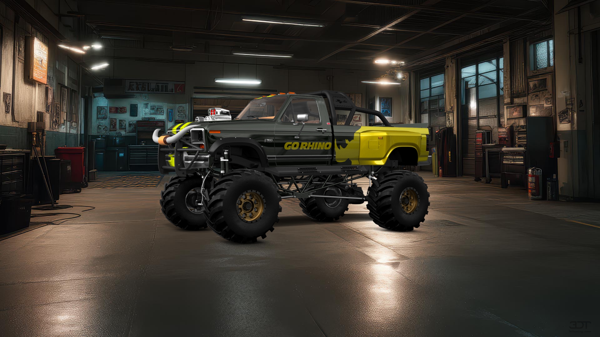 Ford F-350 Dually Regular Cab 2 Door pickup truck 1980 tuning