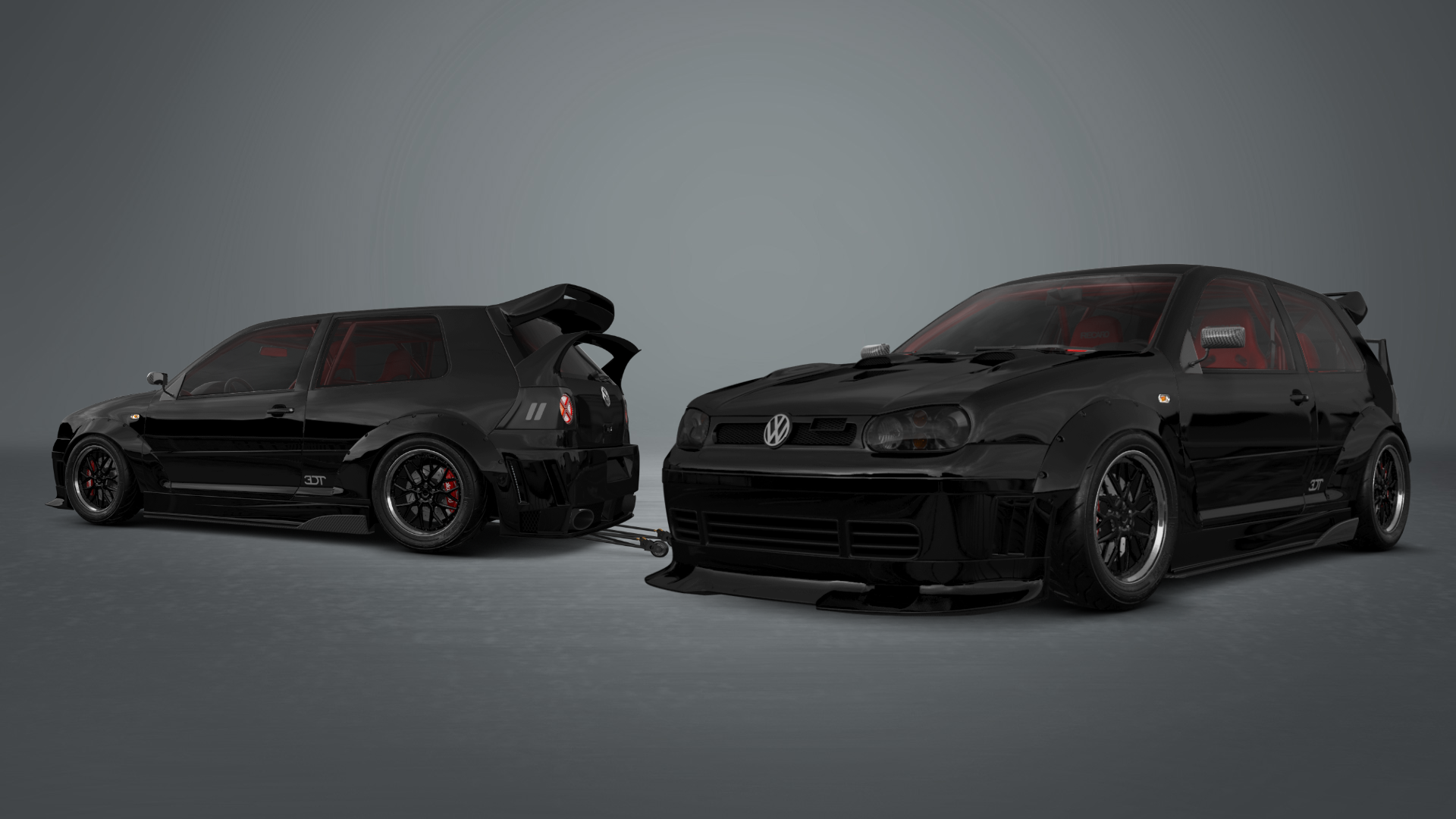 Volkswagen Golf 4 (mk4) 3 Door Hatchback 1997 tuning