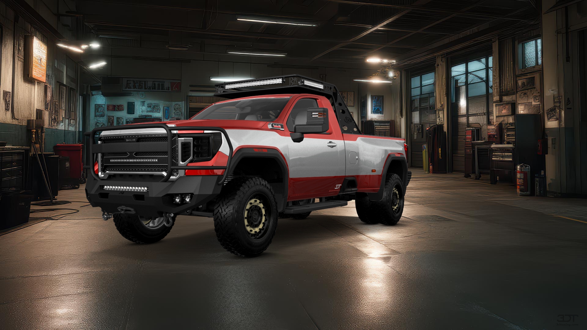 GMC Sierra 3500 HD 2 Door pickup truck 2020 tuning