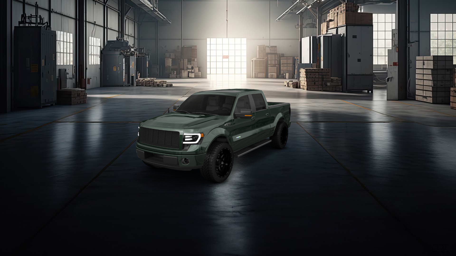 Ford F-150 Crew Cab 4 Door pickup truck 2013 tuning