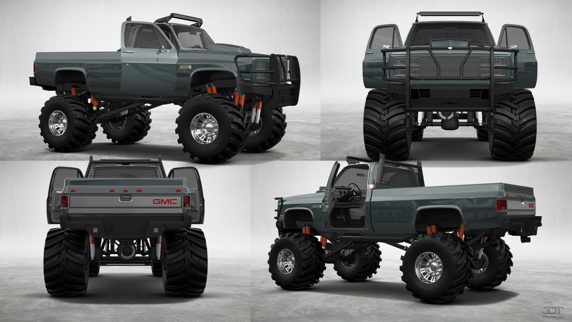 GMC Sierra 1500 2 Door pickup truck 1985 tuning