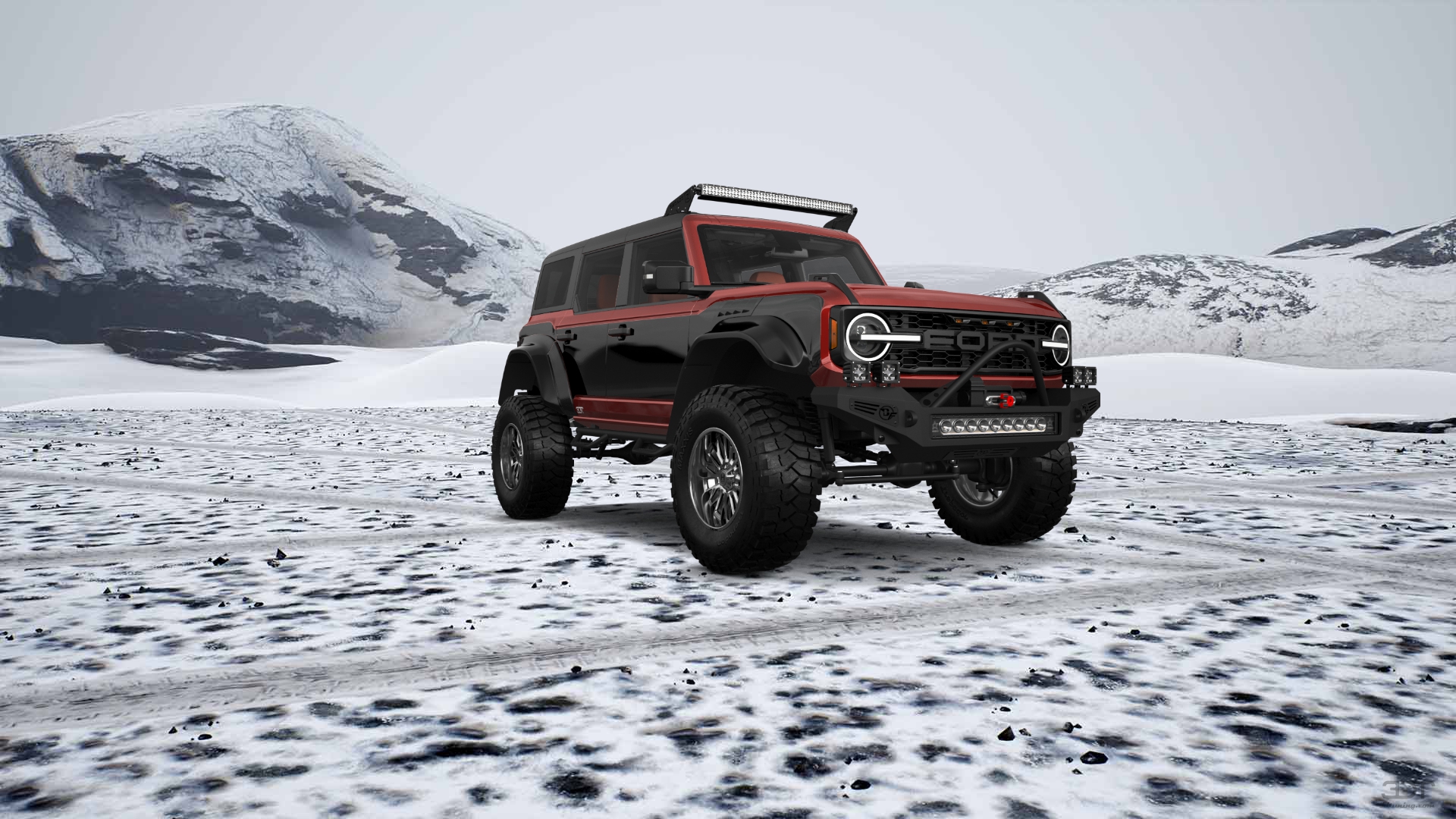 Ford Bronco Raptor 4 Door pickup truck 2022