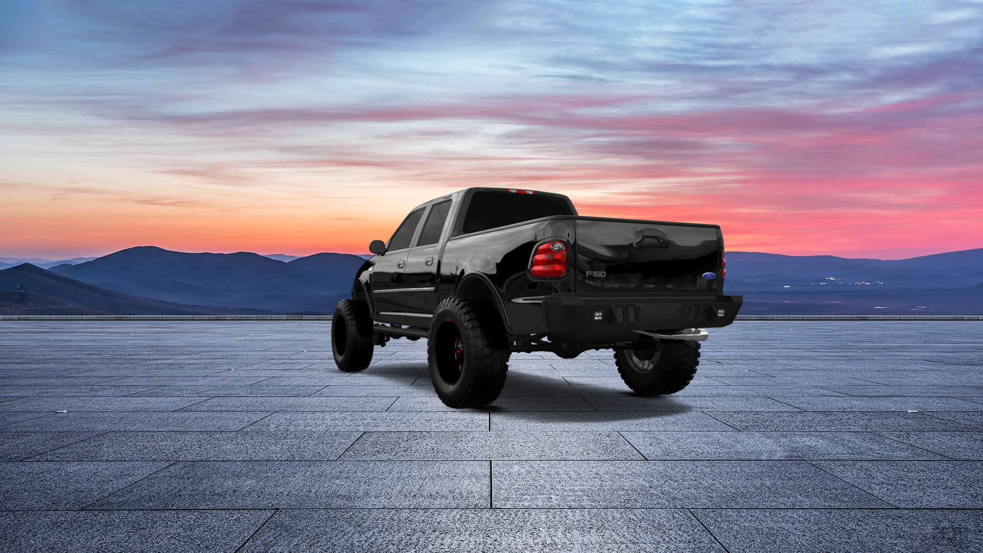 Ford F-150 SuperCrew 4 Door pickup truck 1997