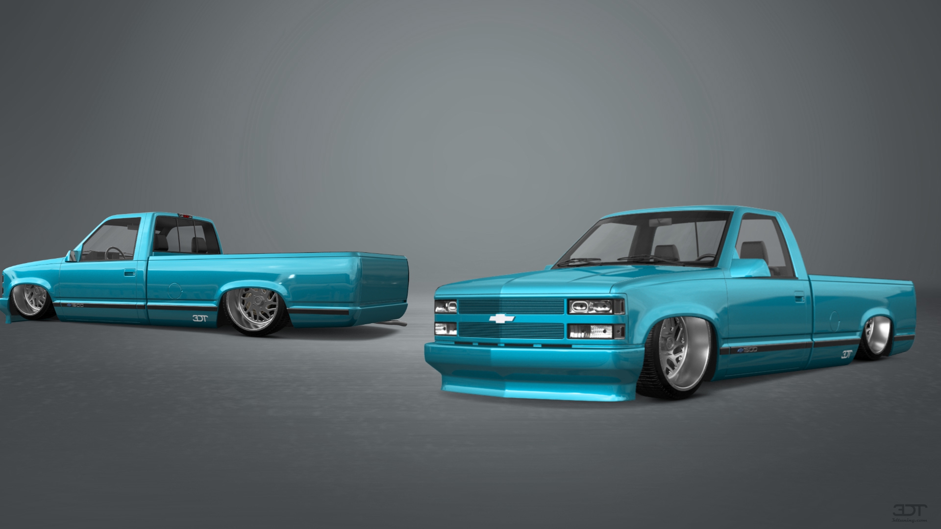 Chevrolet K1500 Regular Cab Fleetside Pickup 1988