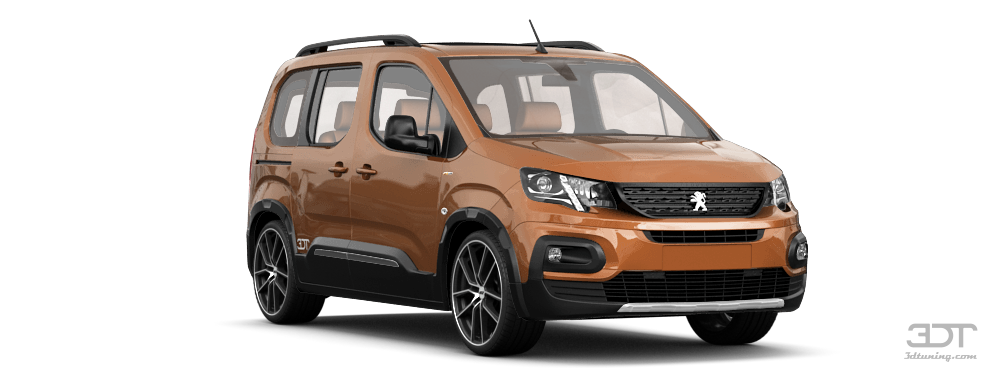 Tuning Peugeot Rifter 5 Door panel van 2018