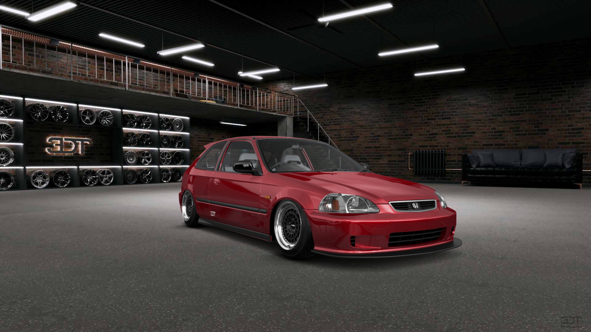 Honda Civic 3 Door Hatchback 1997 tuning