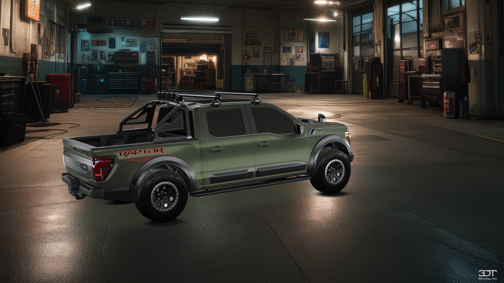 Ford F-150 Raptor 4 Door pickup truck 2024 tuning