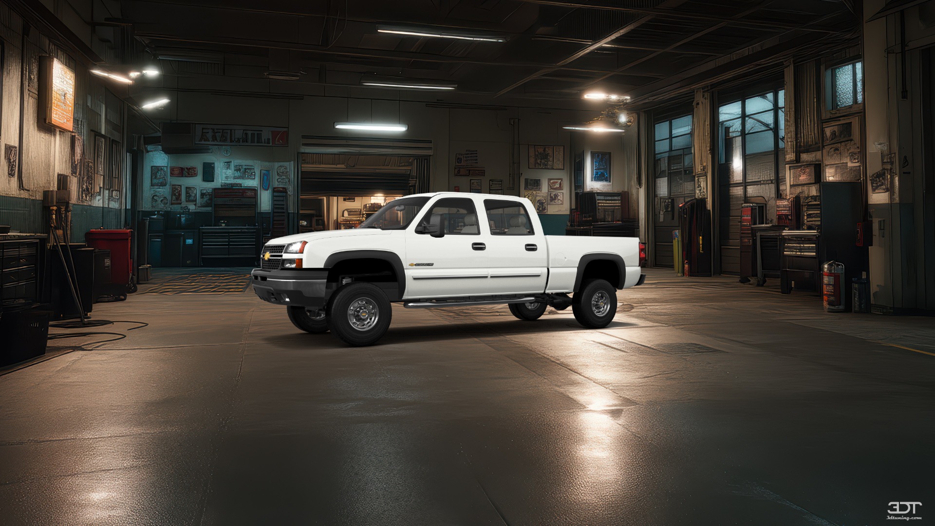 Chevrolet Silverado 2500 HD Long Box 4 Door pickup truck 2002 tuning