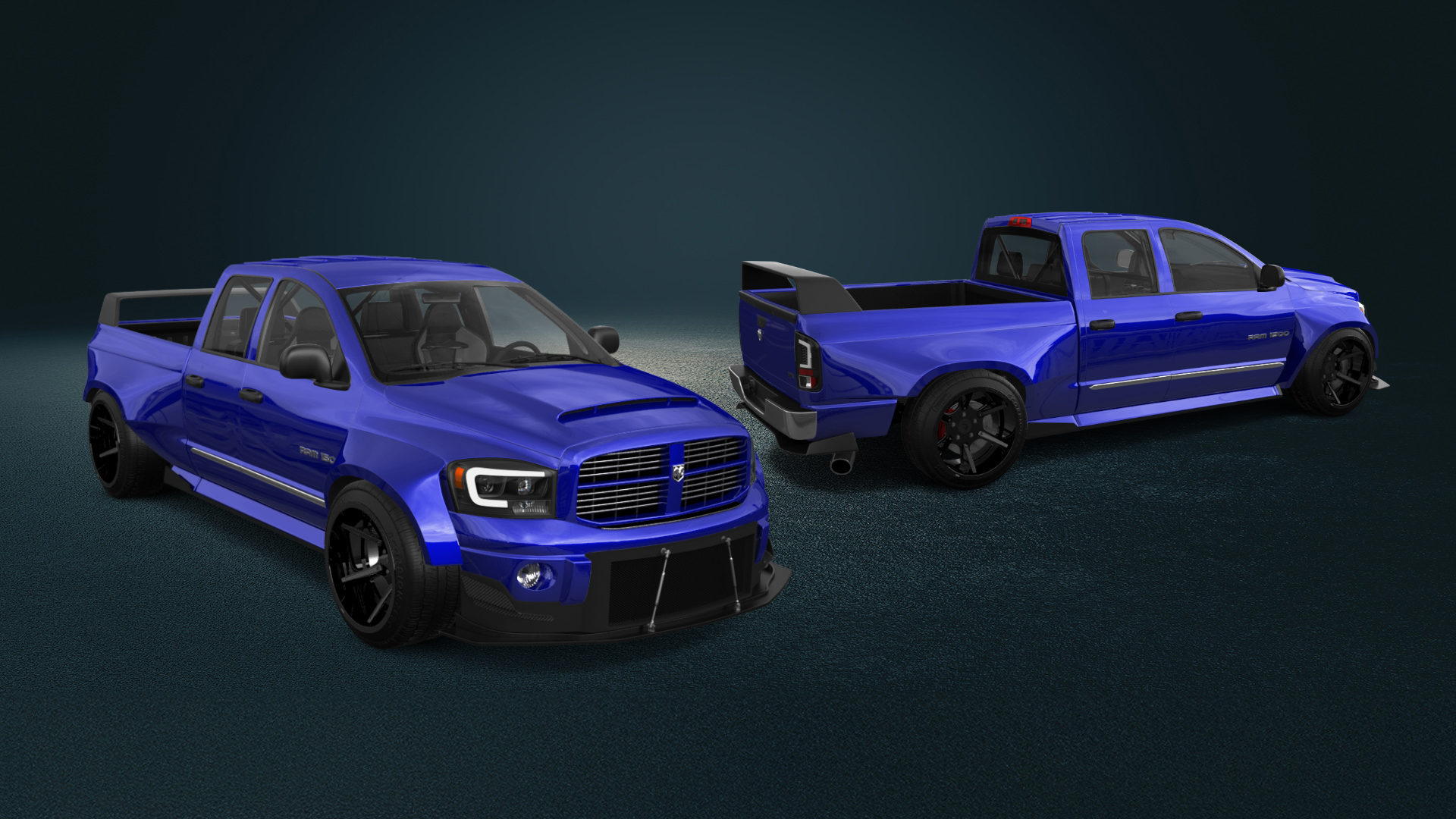 Dodge Ram 1500 Quad-Cab 4 Door pickup truck 2006 tuning