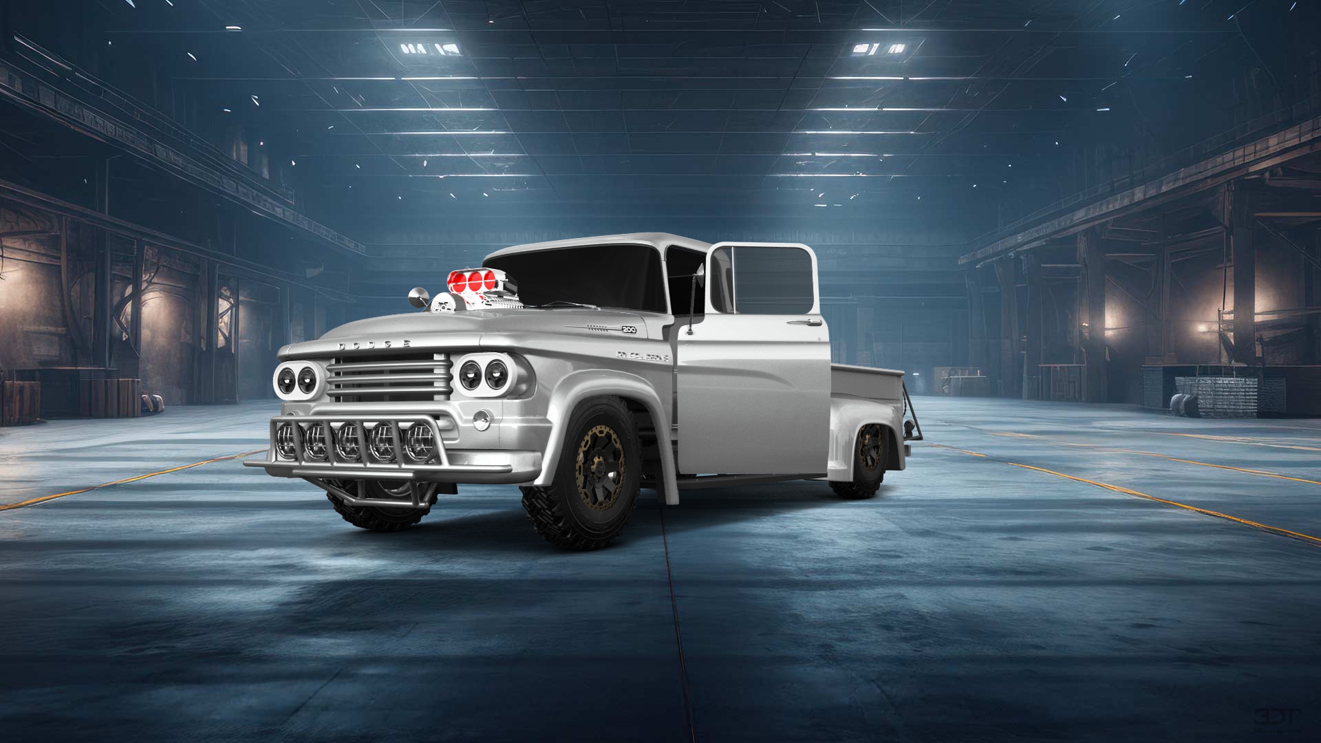 Dodge Power Wagon W300 2 Door pickup truck 1958