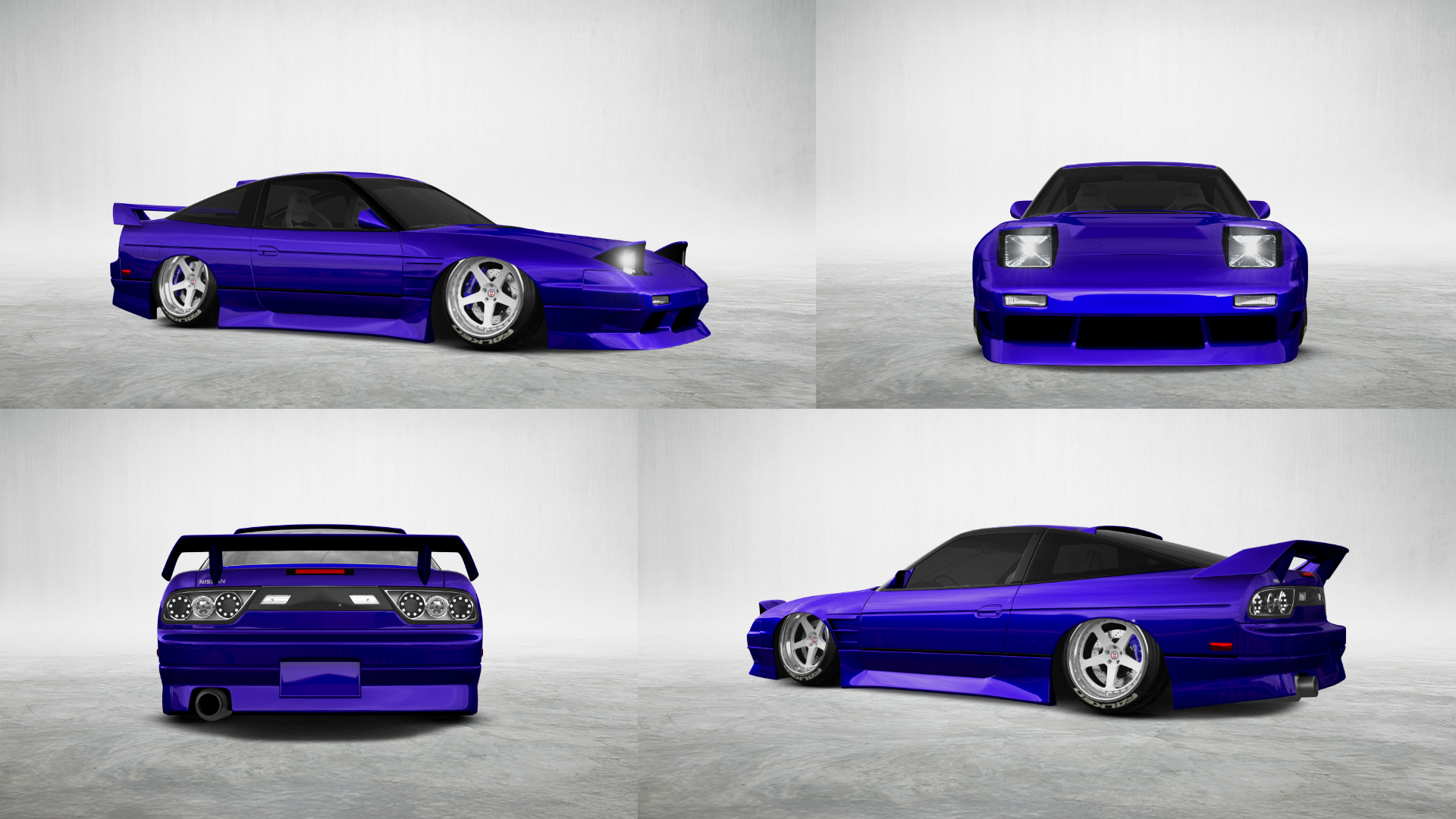 Nissan 240SX 3 Door Hatchback 1989 tuning