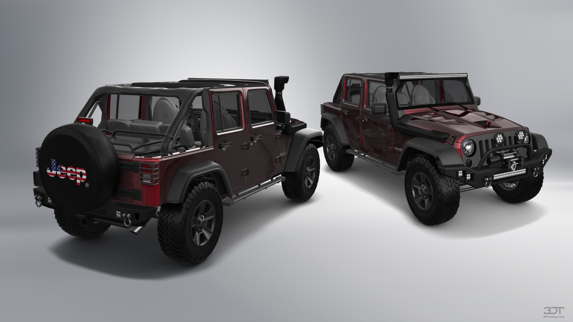 Jeep Wrangler Unlimited JK Rubicon Recon 4 Door SUV 2017 tuning