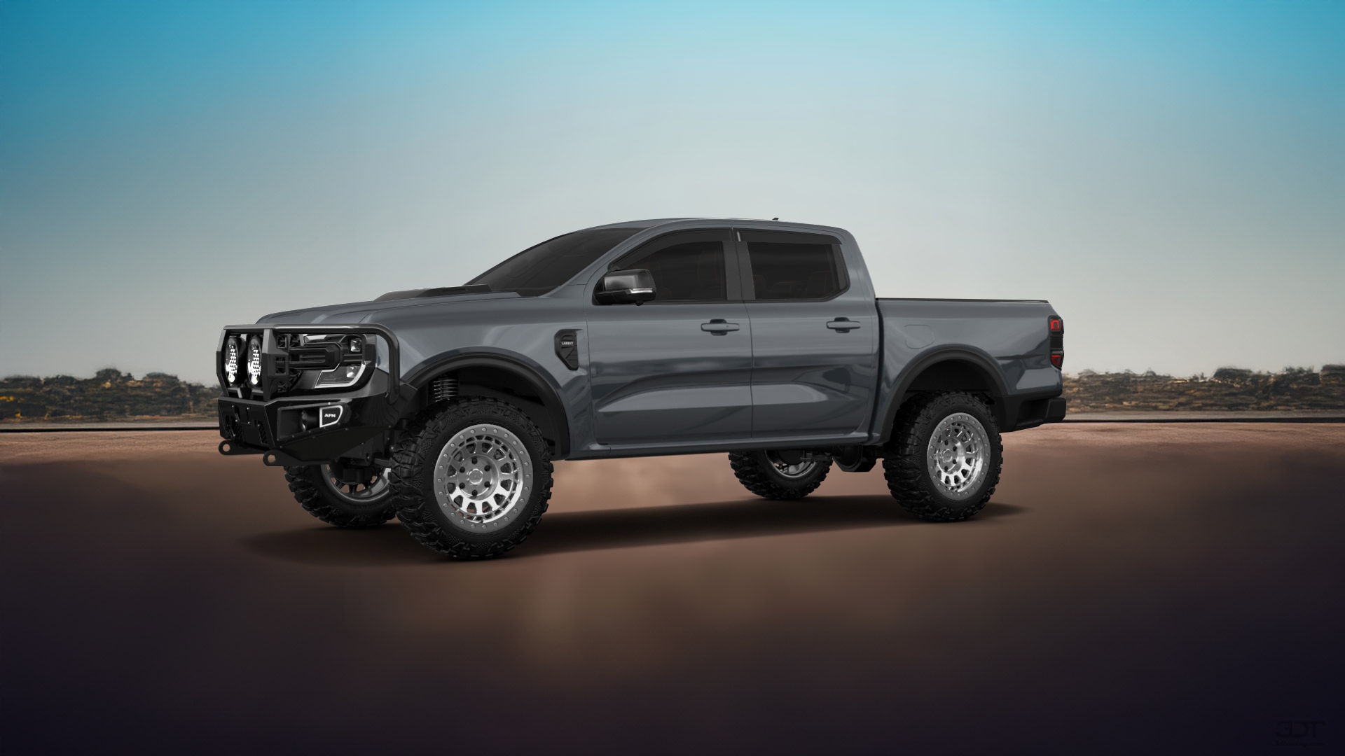 Ford Ranger 4 Door pickup truck 2022 tuning