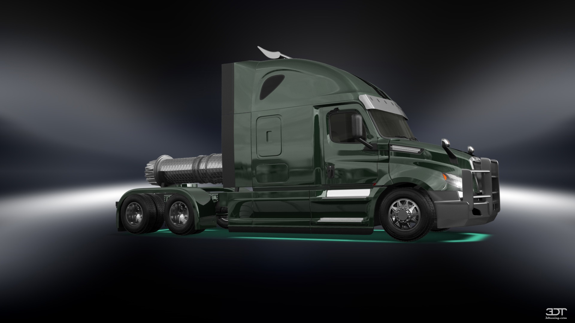 Freightliner Cascadia Sleeper Cab Truck 2018 tuning