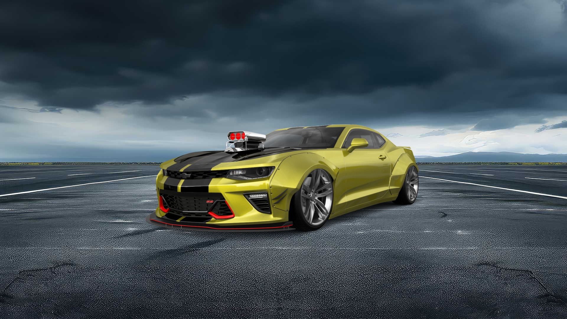 Chevrolet Camaro 2 Door Coupe 2016 tuning