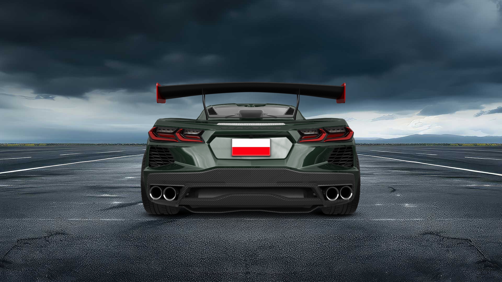 Chevrolet Corvette 2 door targa top 2020