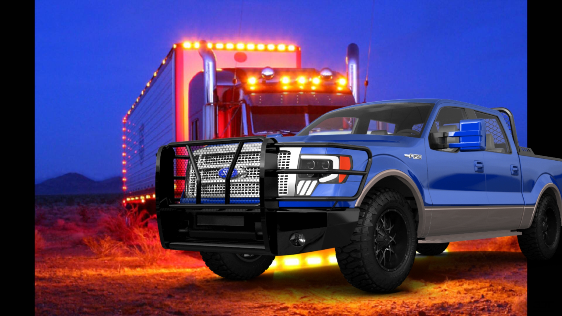 Ford F-150 Crew Cab 4 Door pickup truck 2013