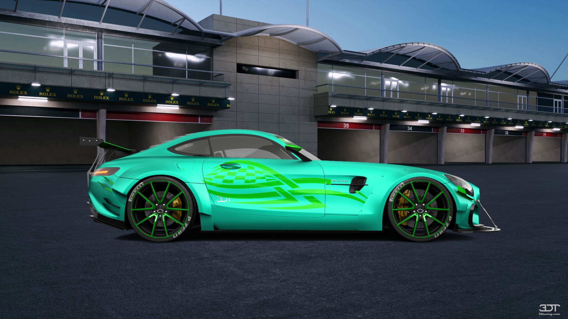 Mercedes AMG GT 2 door fastback coupe 2016