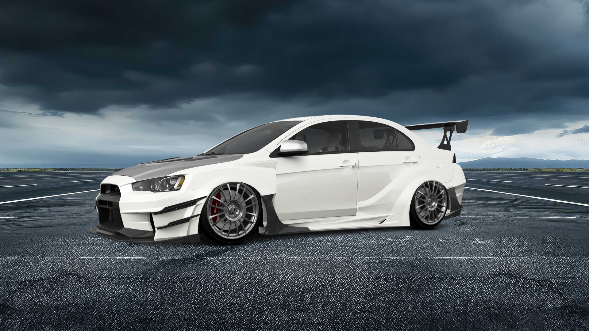 Mitsubishi Lancer Evolution X Sedan 2008