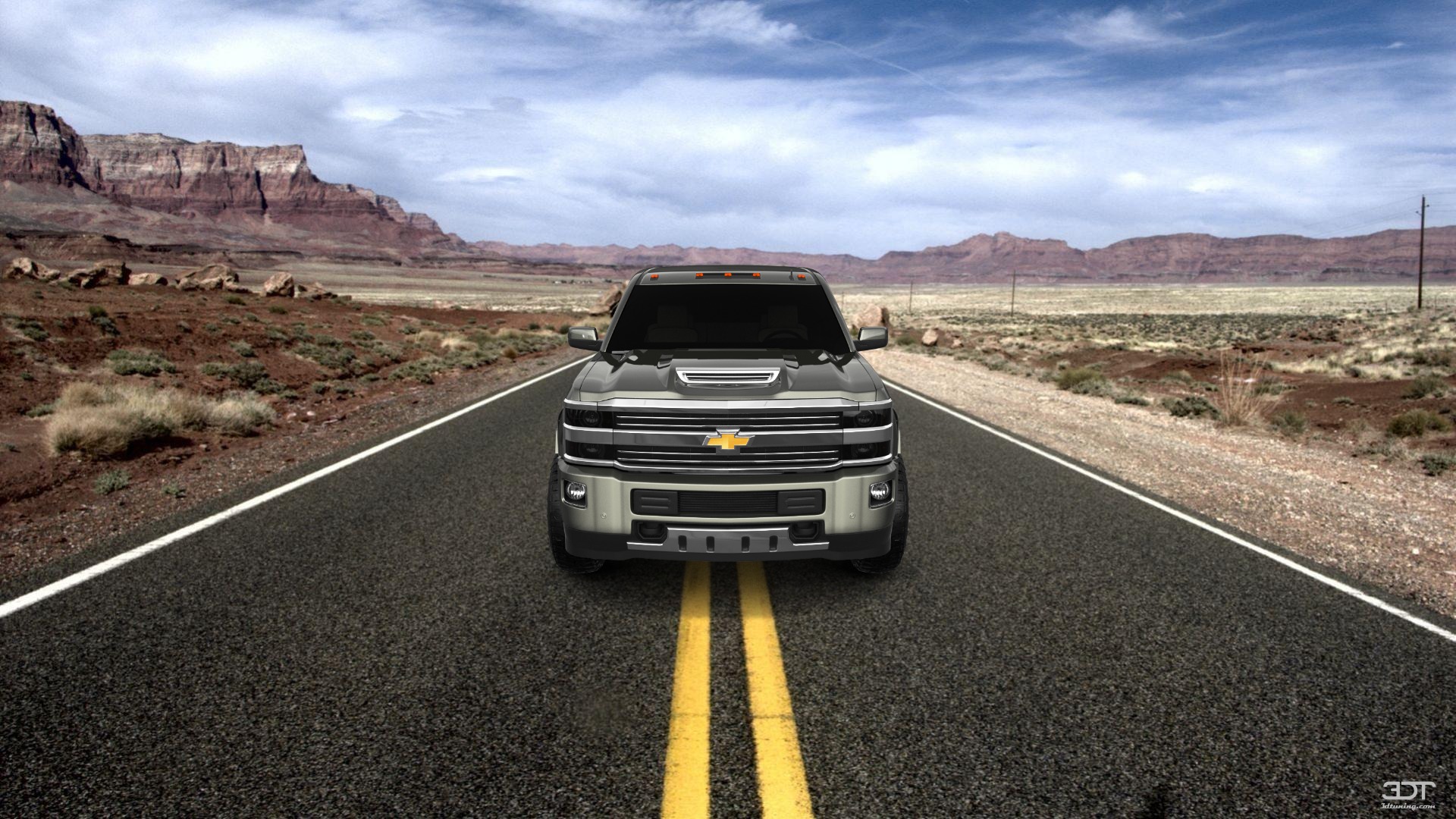 Chevrolet Silverado 2500 4 Door pickup truck 2015
