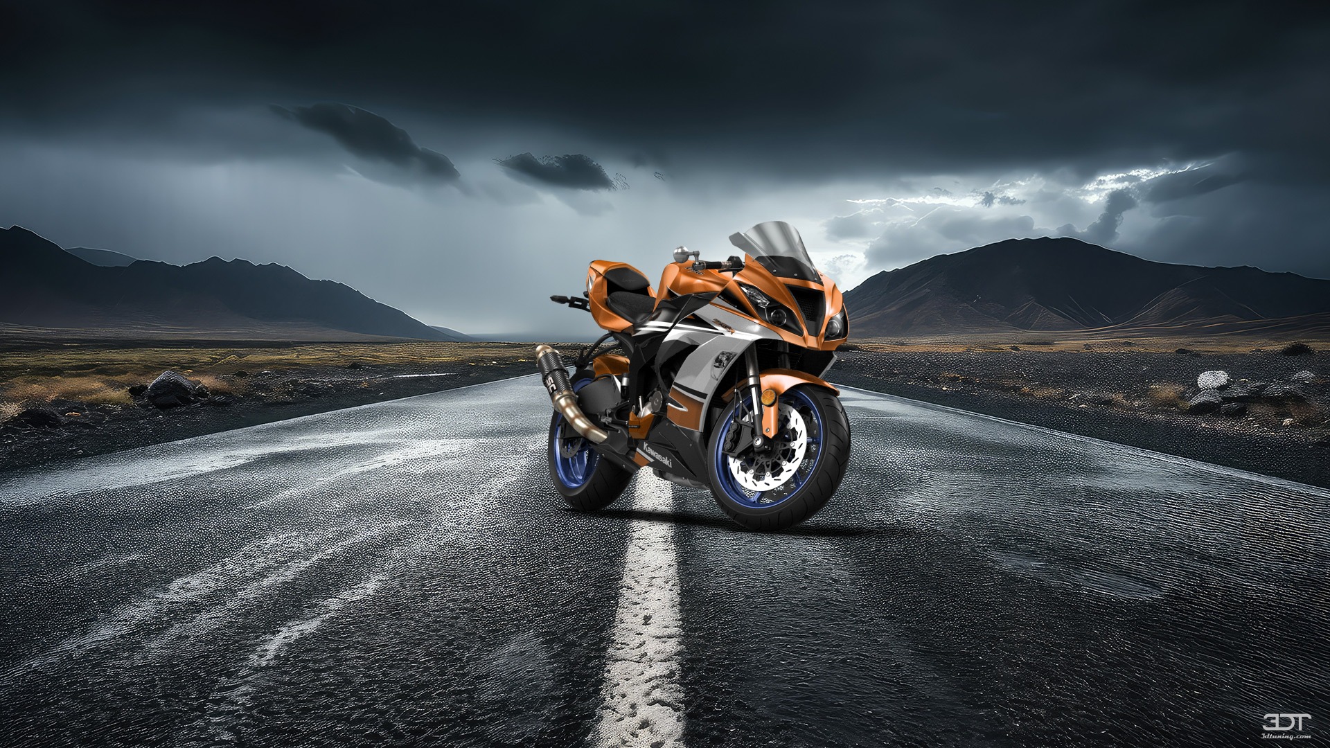 Kawasaki Ninja ZX 6R Sport Bike 2015