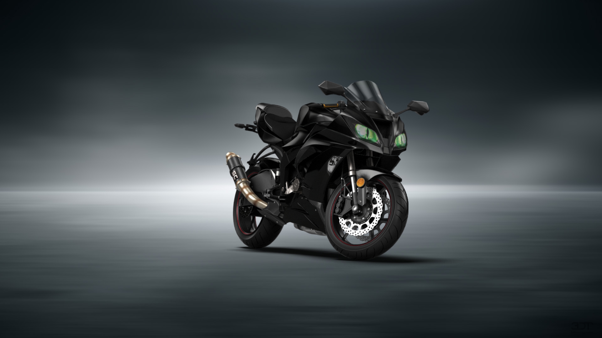 Kawasaki Ninja ZX 6R Sport Bike 2015