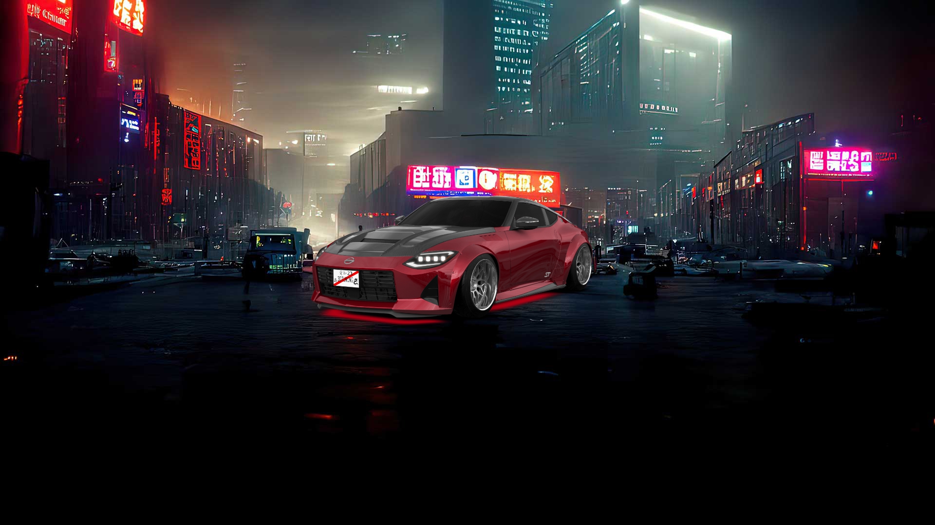 Nissan Z 2 door fastback coupe 2022 tuning