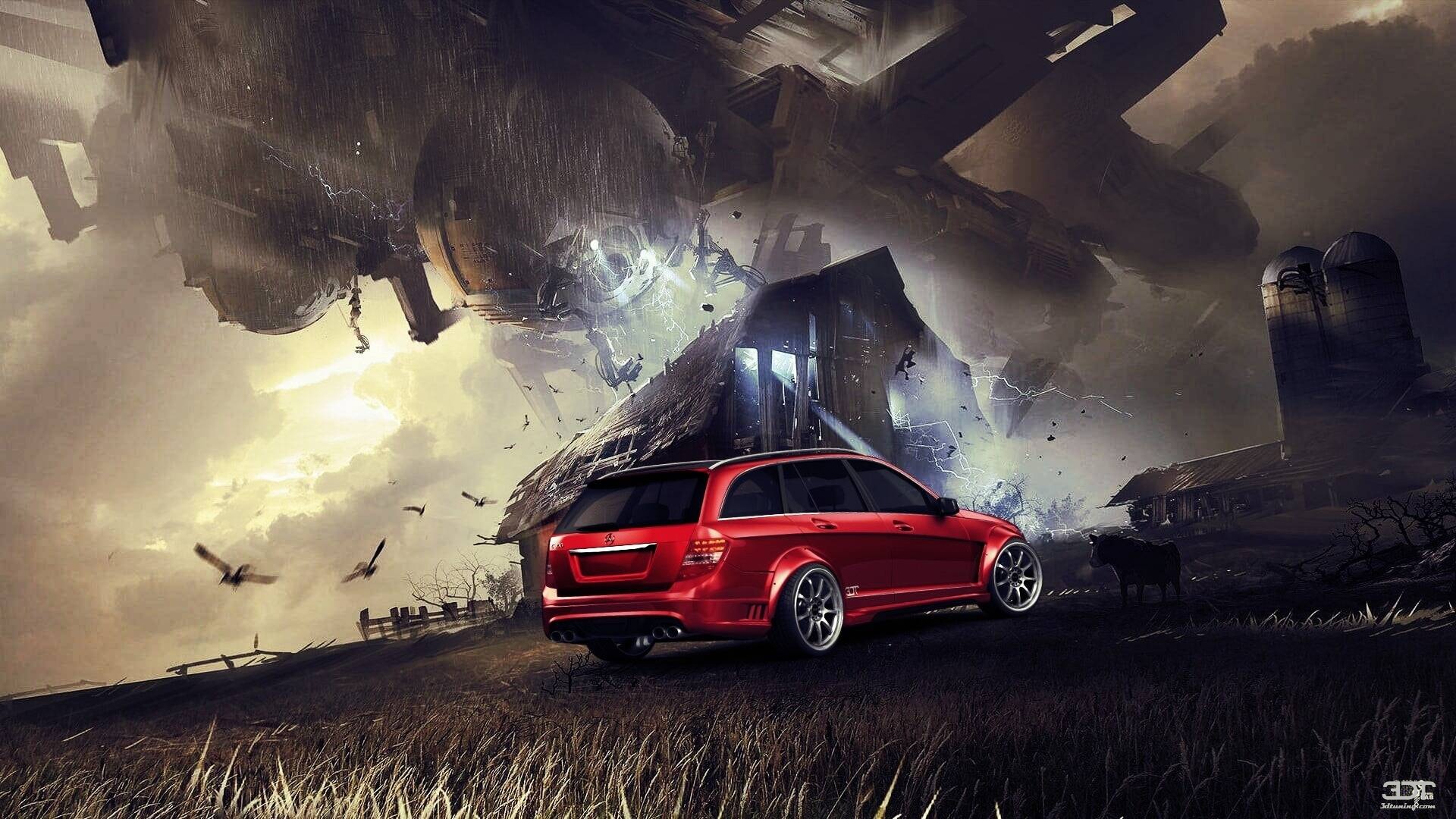 Mercedes C Class Estate 2012 Images