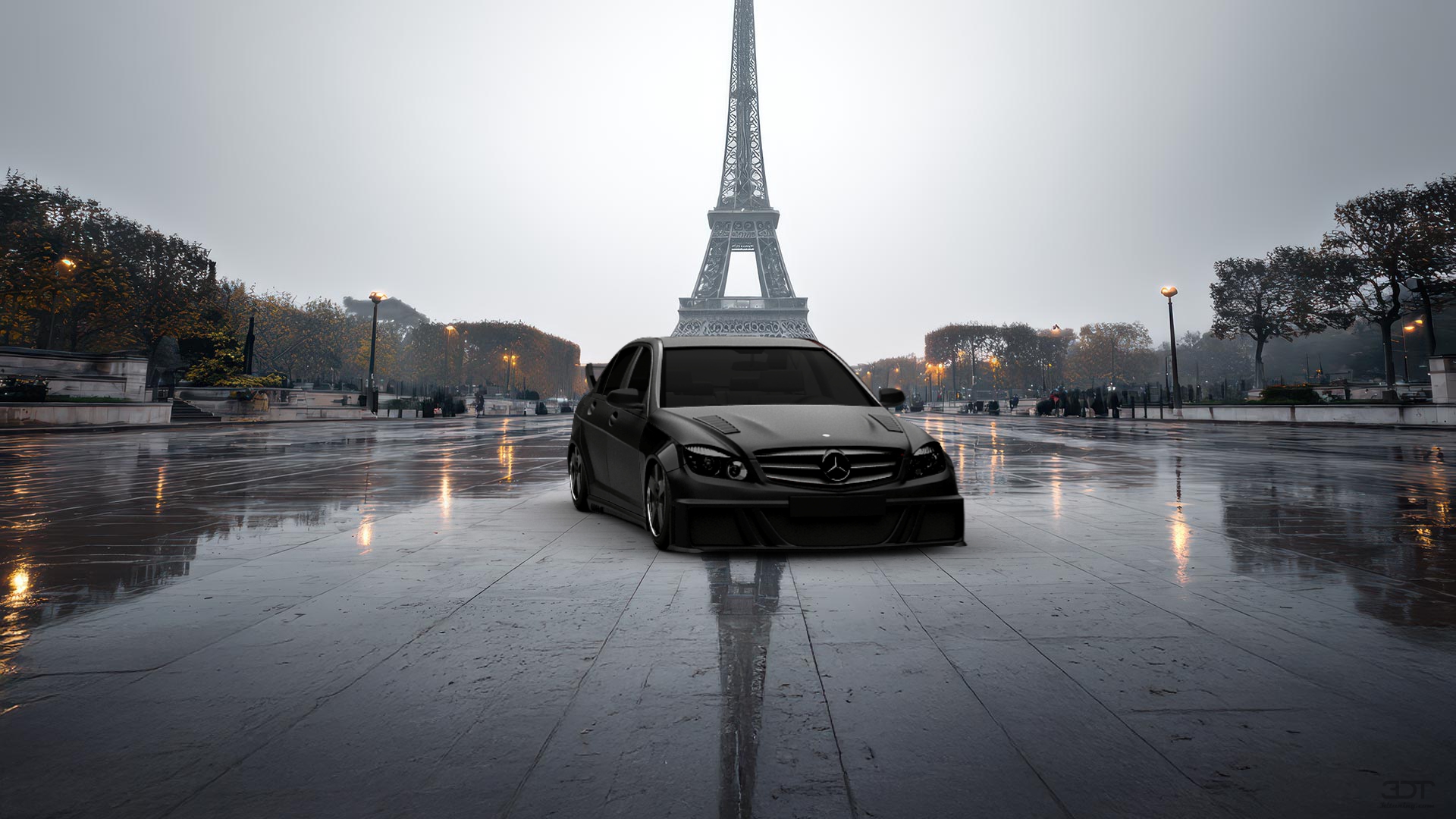 Mercedes C class Sedan 2007 tuning