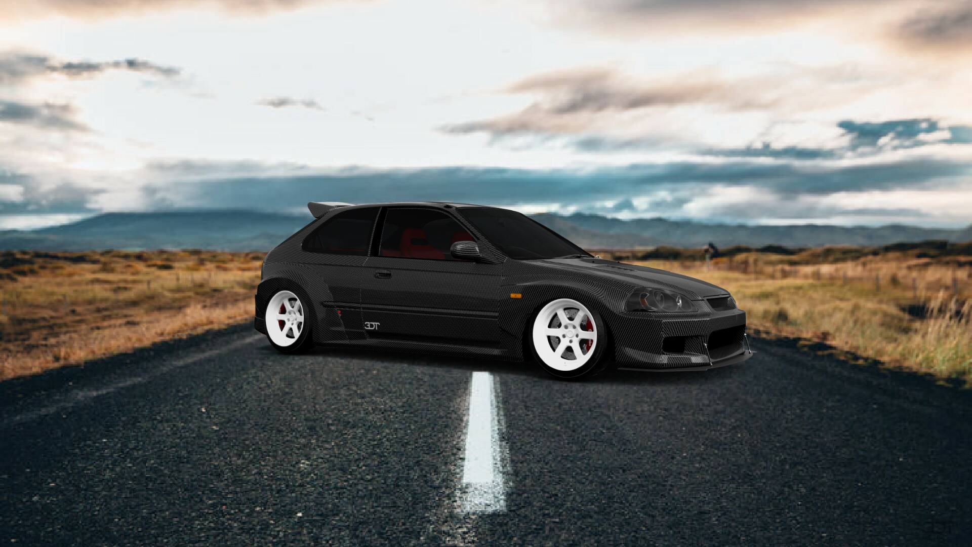 Honda Civic 3 Door Hatchback 1997 tuning