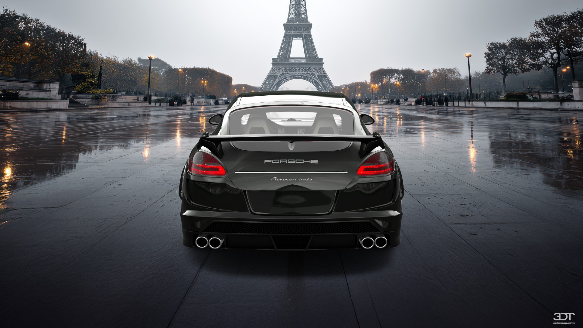 Porsche Panamera 4 door fastback saloon 2011 tuning