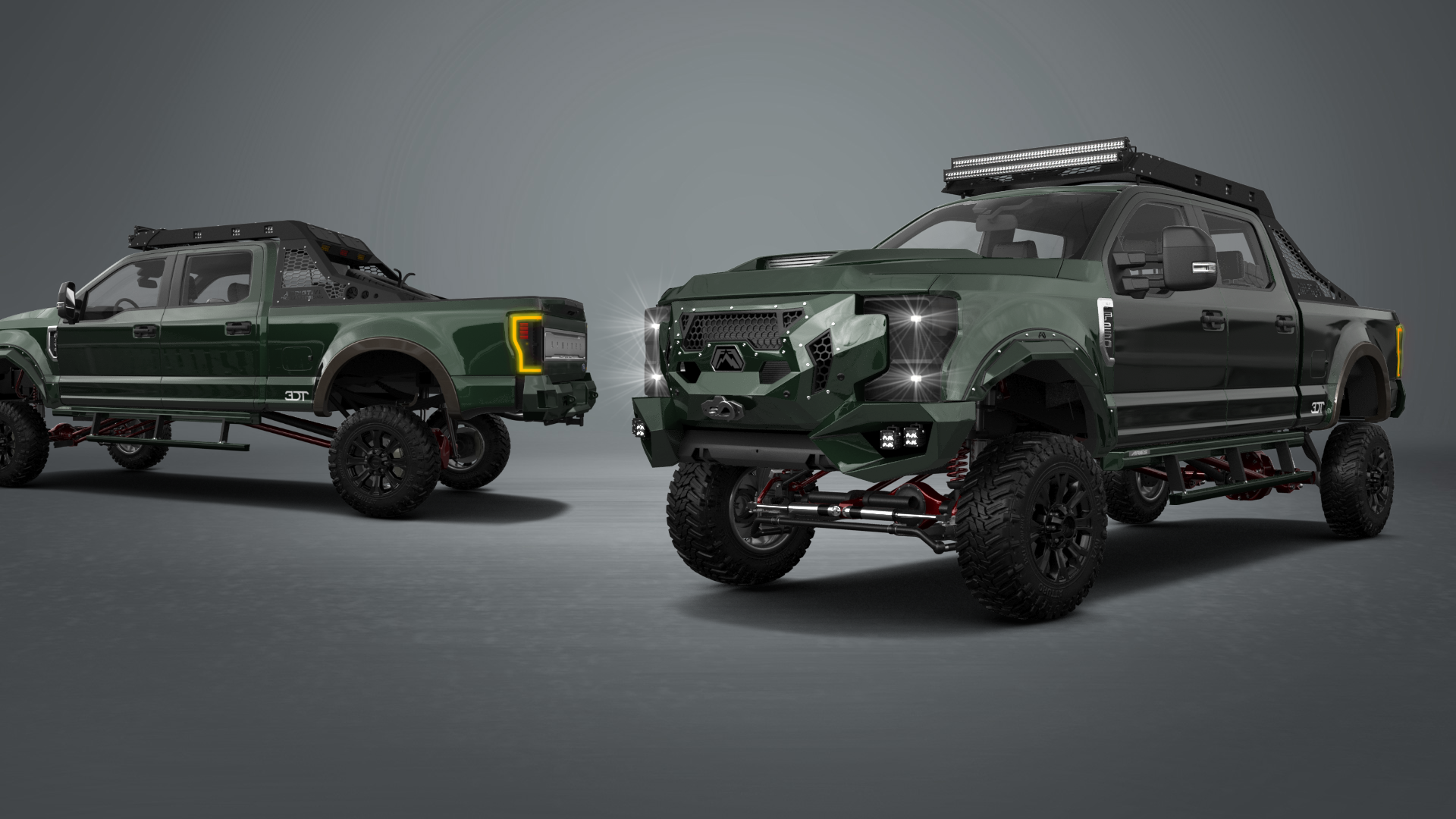 Ford F-250 4 Door pickup truck 2021 tuning