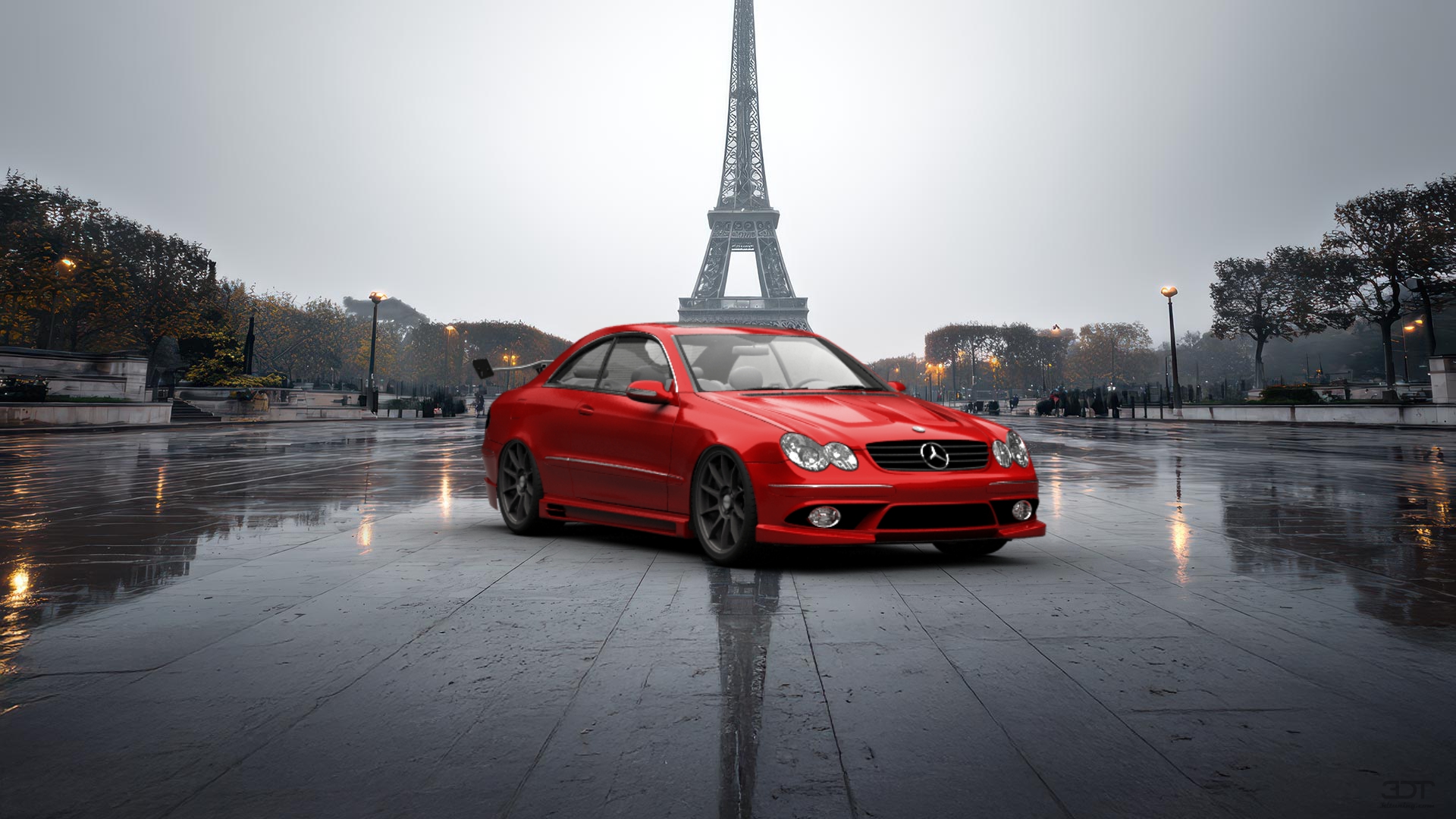 Mercedes CLK Coupe 2004 tuning