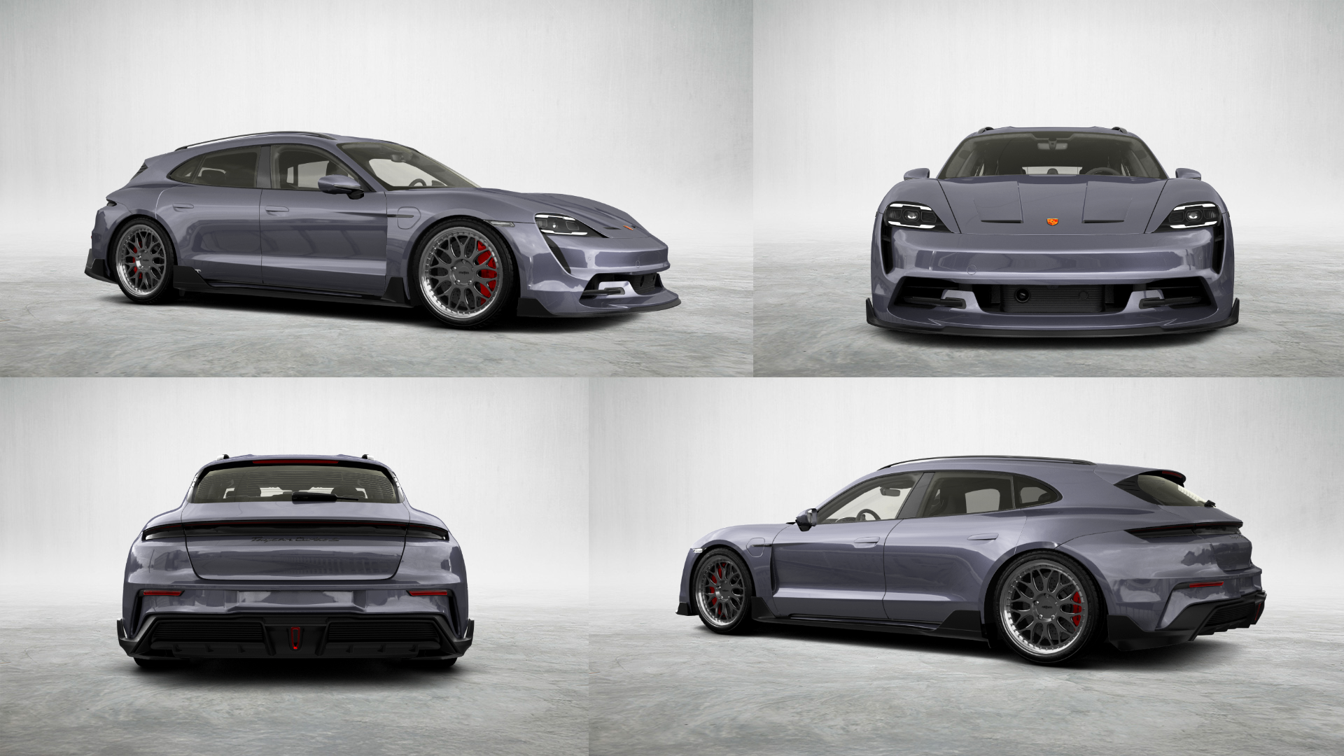 Porsche Taycan Sport Turismo Shooting Brake 2019 tuning