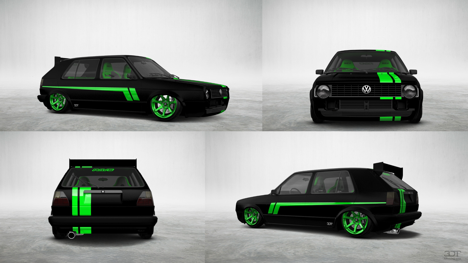 Volkswagen Golf Mk2 5 Door Hatchback 1983 Images