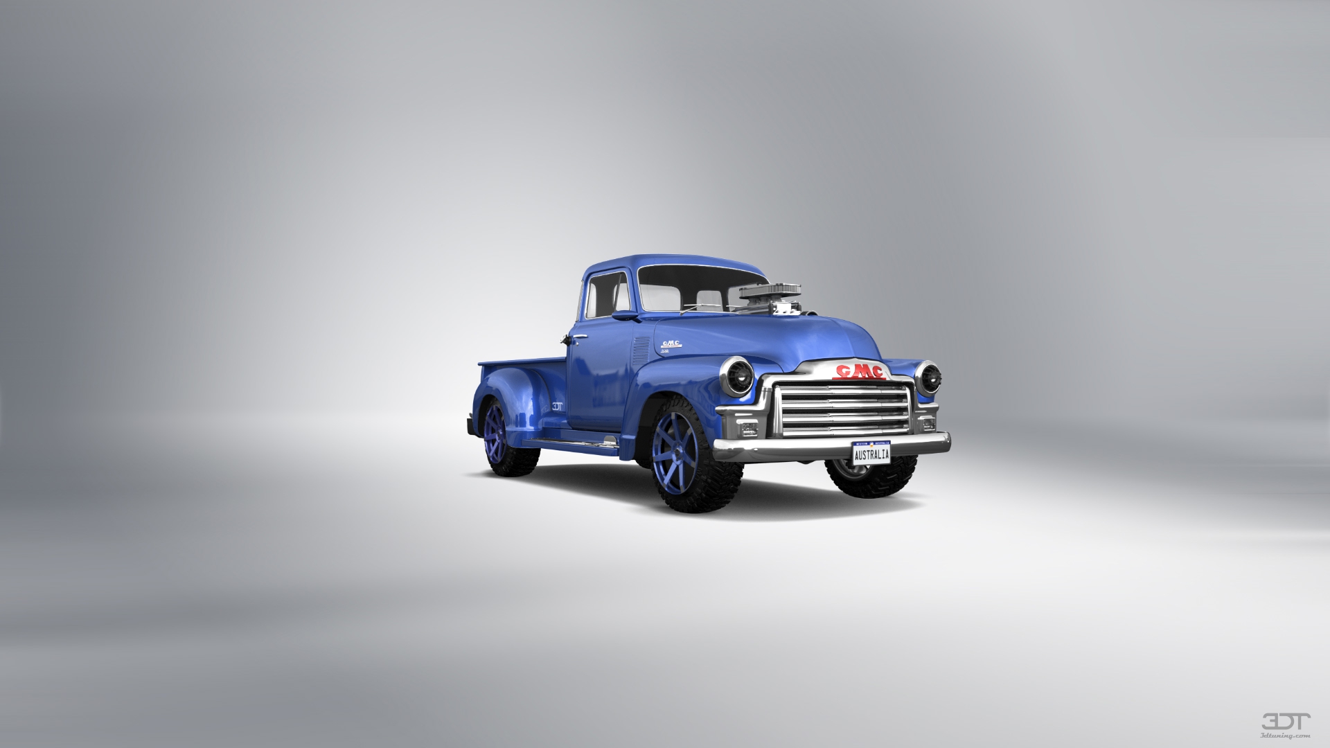 GMC 100 Stepside 2 Door pickup truck 1954 tuning