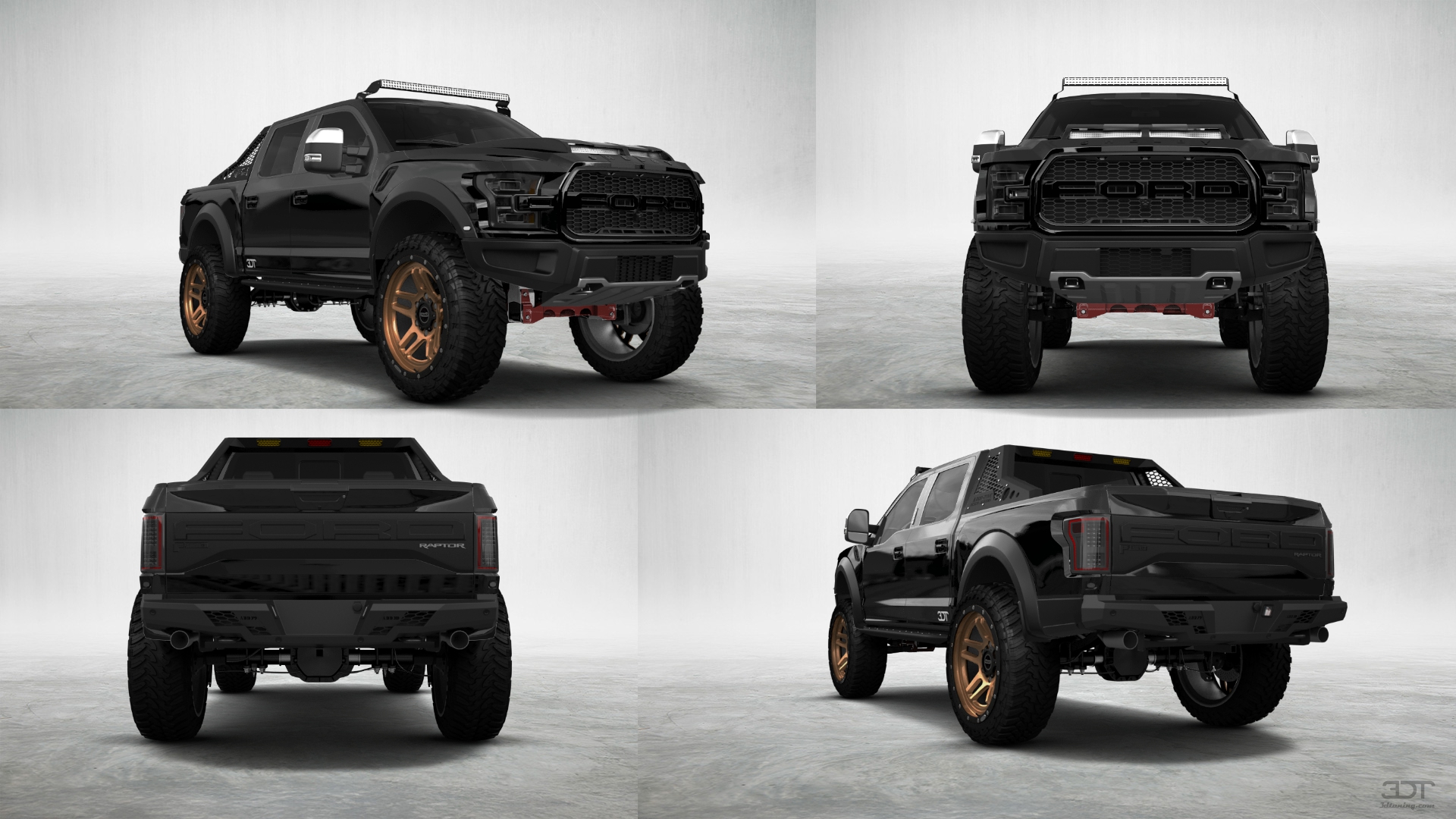 Ford F-150 Raptor 4 Door pickup truck 2017