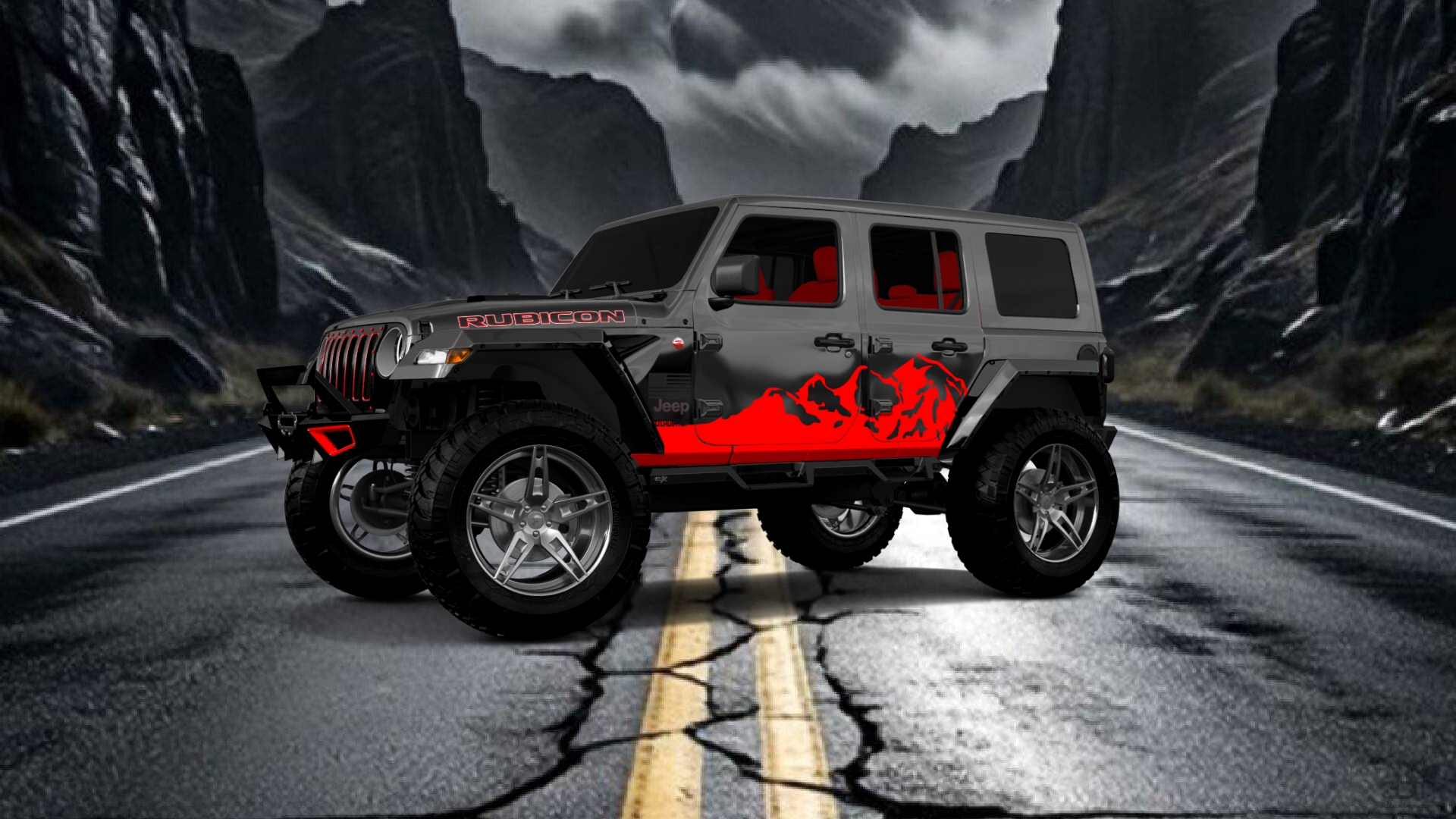 Jeep Wrangler Rubicon JL 4 Door SUV 2017 tuning