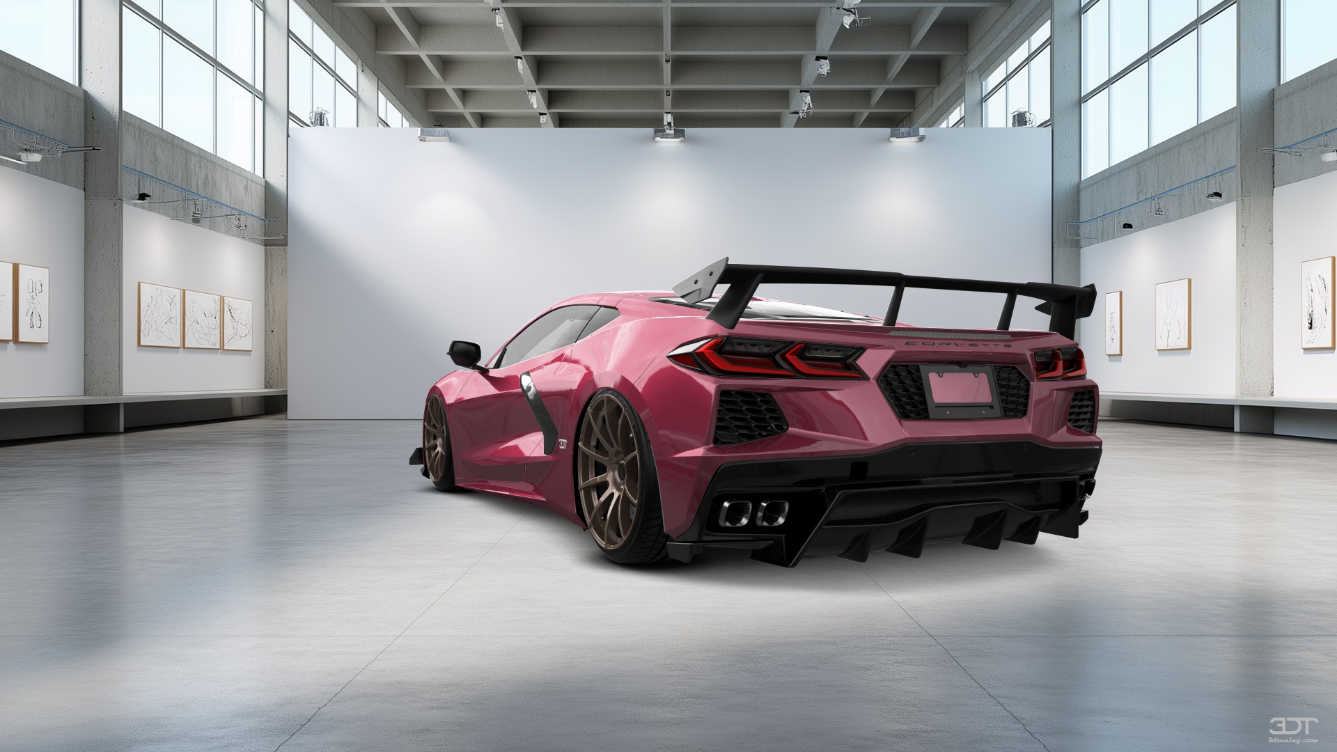 Chevrolet Corvette 2 door targa top 2020 Images
