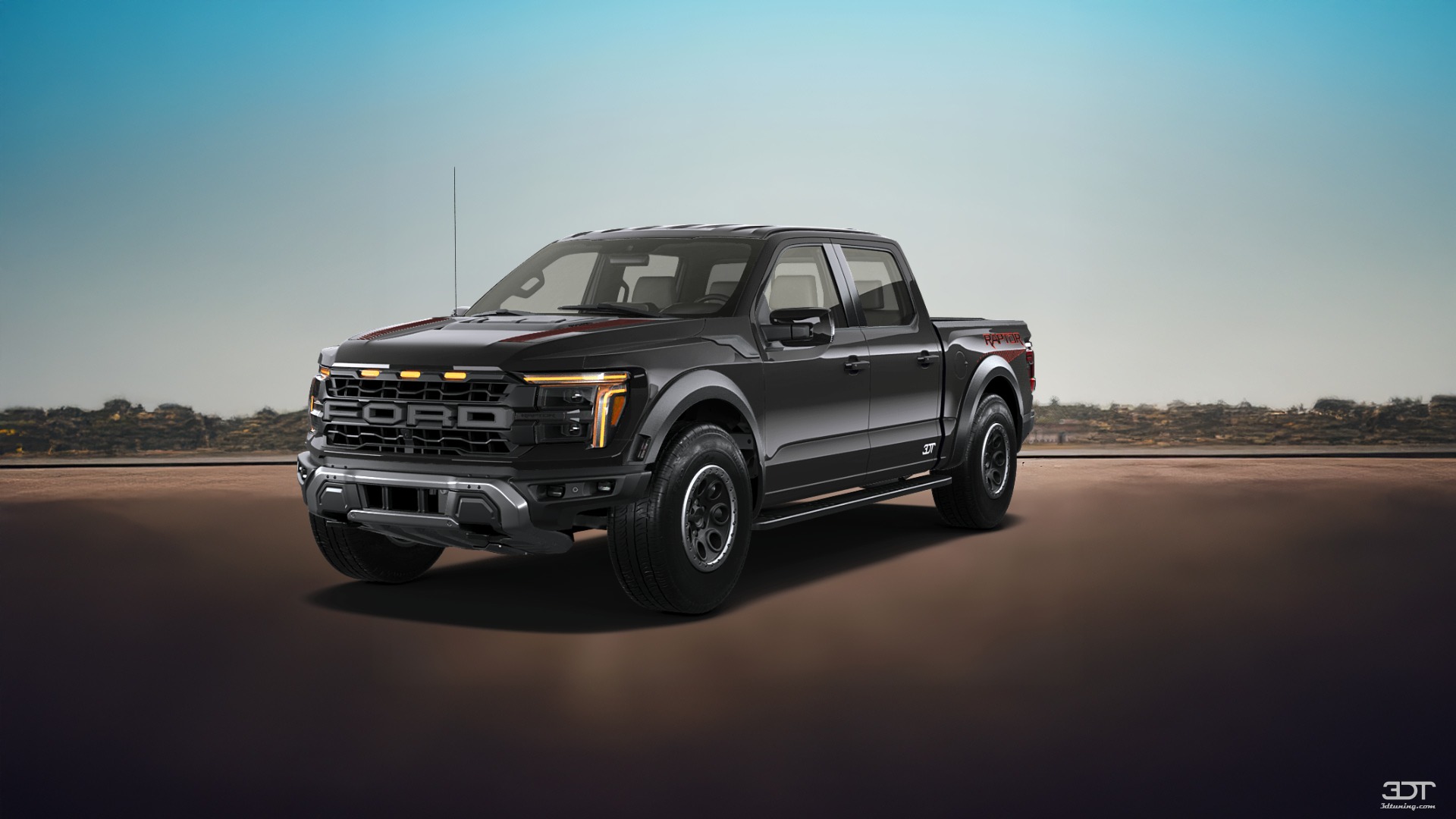 Ford F-150 Raptor 4 Door pickup truck 2024 tuning